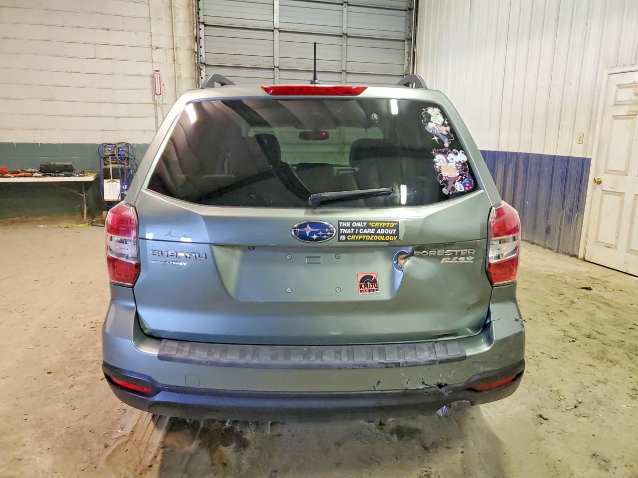 2014 Subaru Forester 2.5i Premium Зеленый vin: JF2SJAEC2EH549269