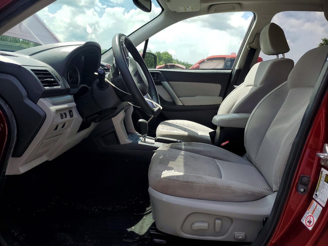 2014 Subaru Forester 2.5i Premium Burgundy vin: JF2SJAEC2EH432615