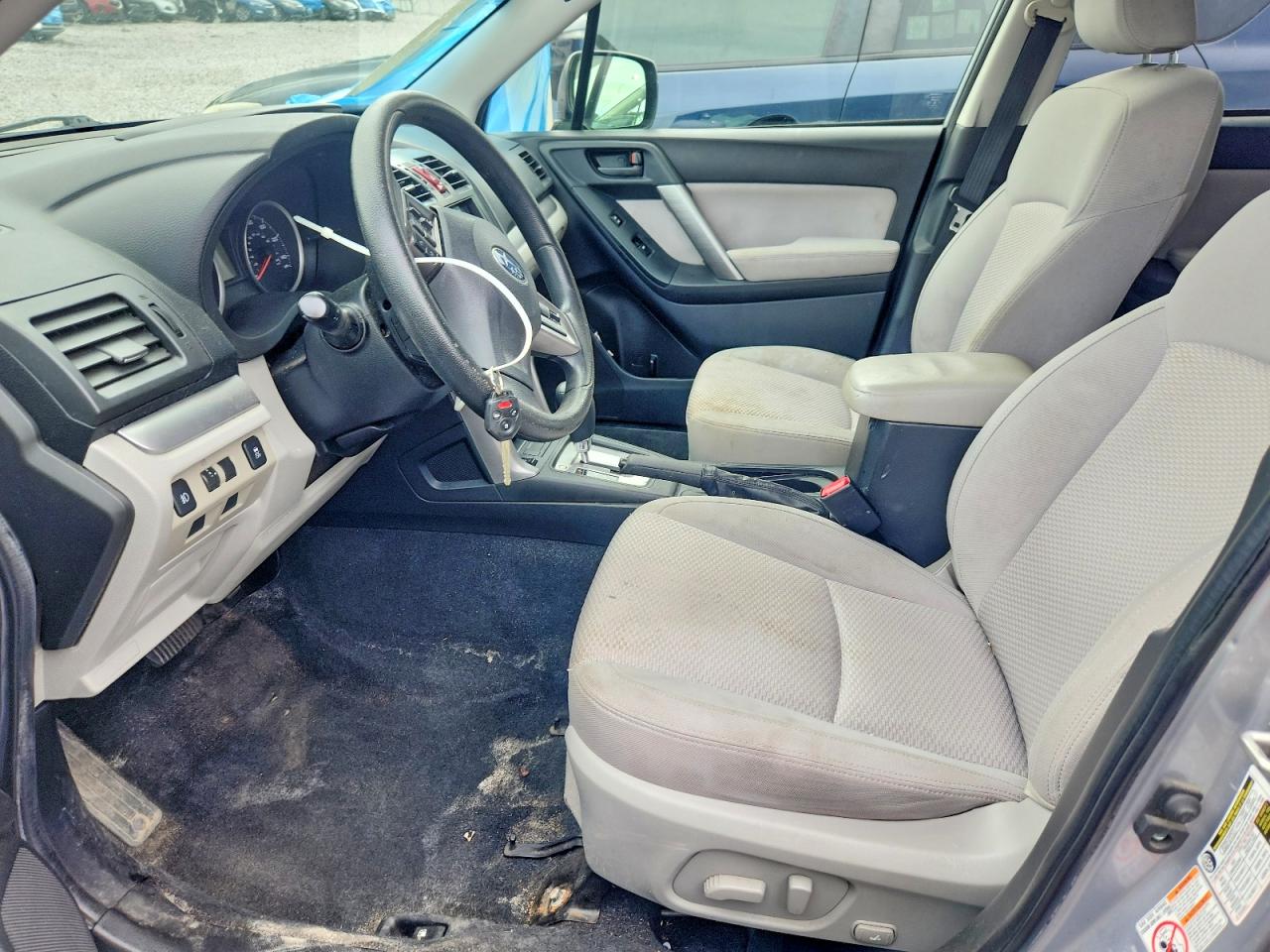 2014 Subaru Forester 2.5i Premium Silver vin: JF2SJAEC3EH400434