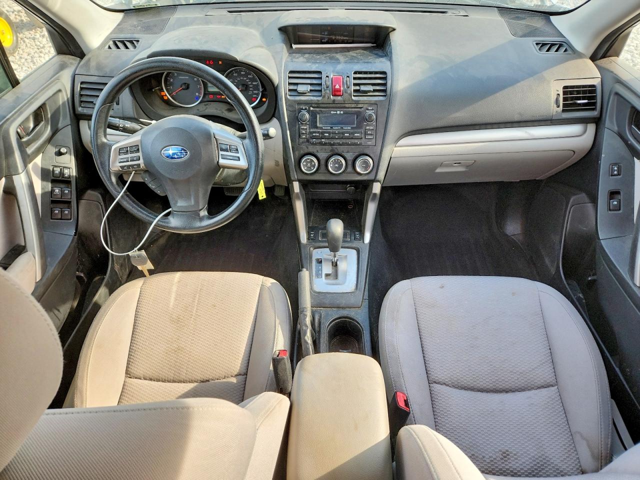 2014 Subaru Forester 2.5i Premium Белый vin: JF2SJAEC3EH416083