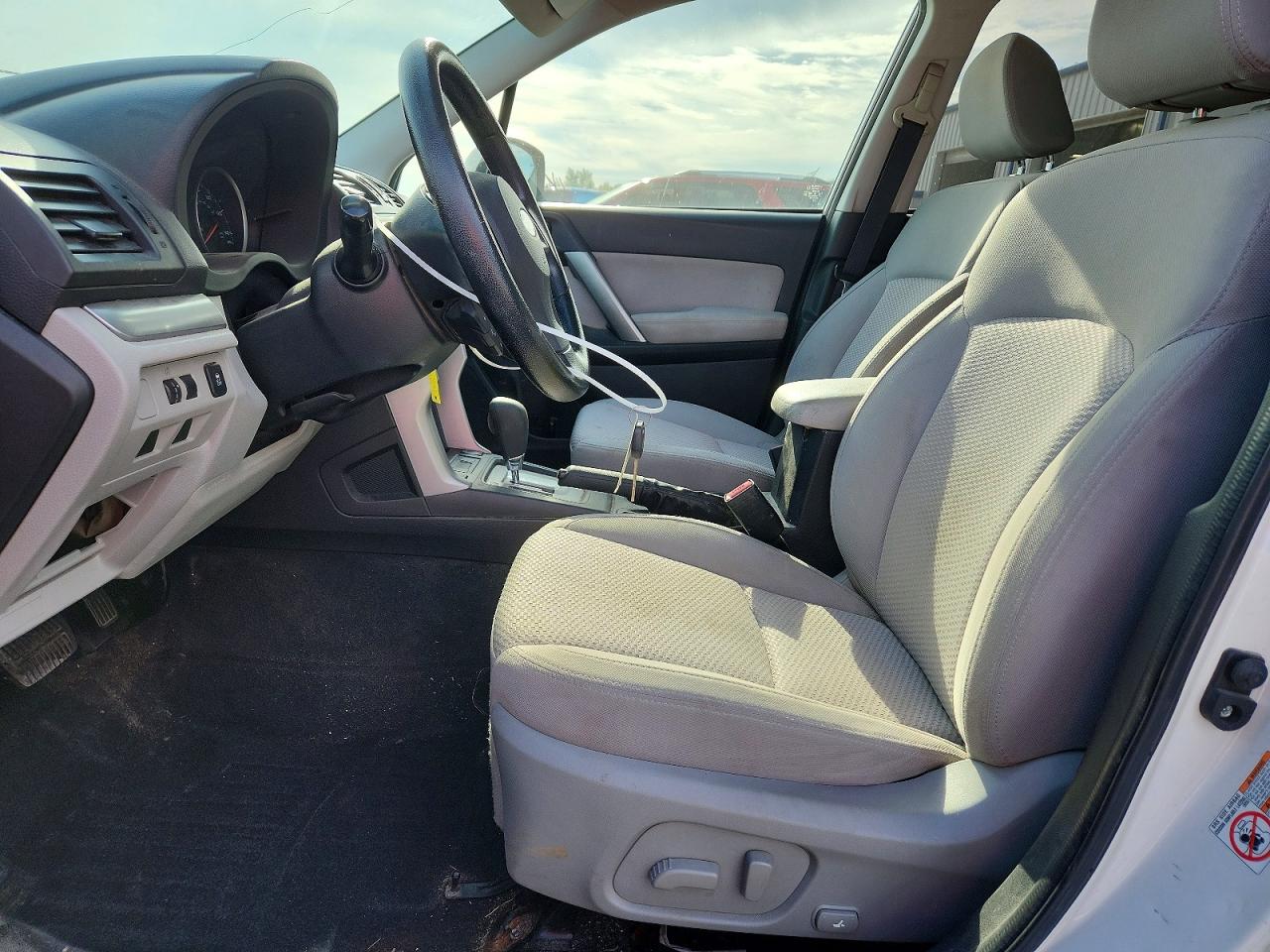 2014 Subaru Forester 2.5i Premium Белый vin: JF2SJAEC3EH416083