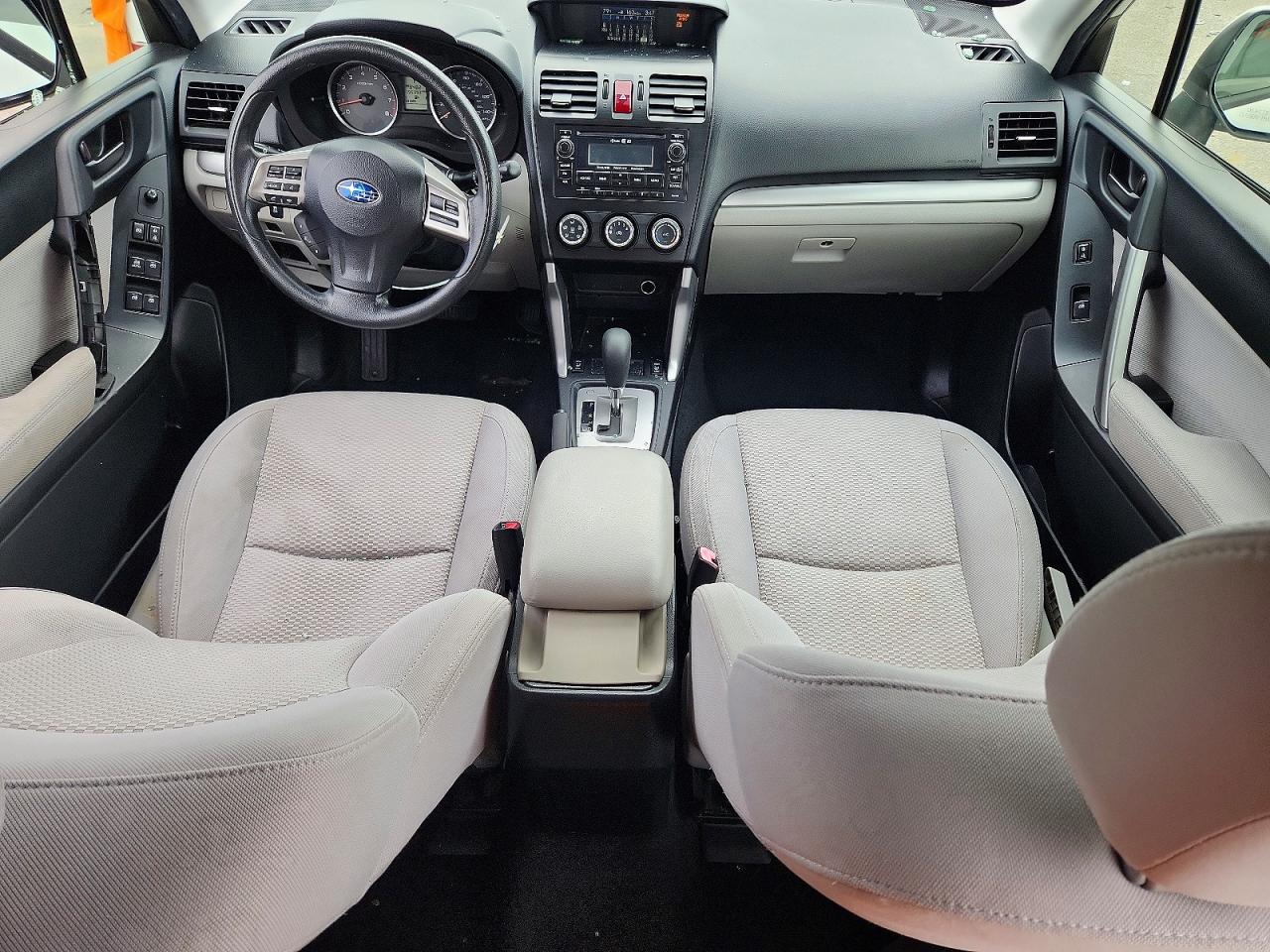 2014 Subaru Forester 2.5i Premium White vin: JF2SJAEC3EH422868