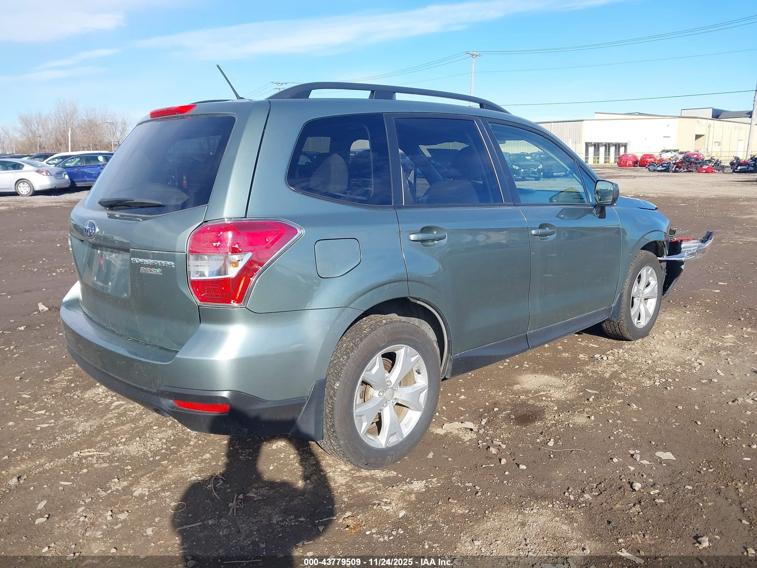 2014 Subaru Forester 2.5i Premium Green vin: JF2SJAEC3EH426659
