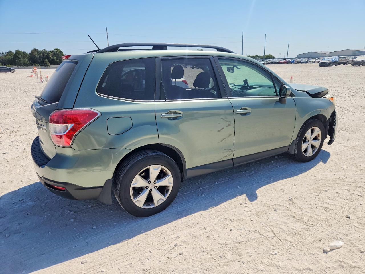 2014 Subaru Forester 2.5i Premium Green vin: JF2SJAEC3EH439721
