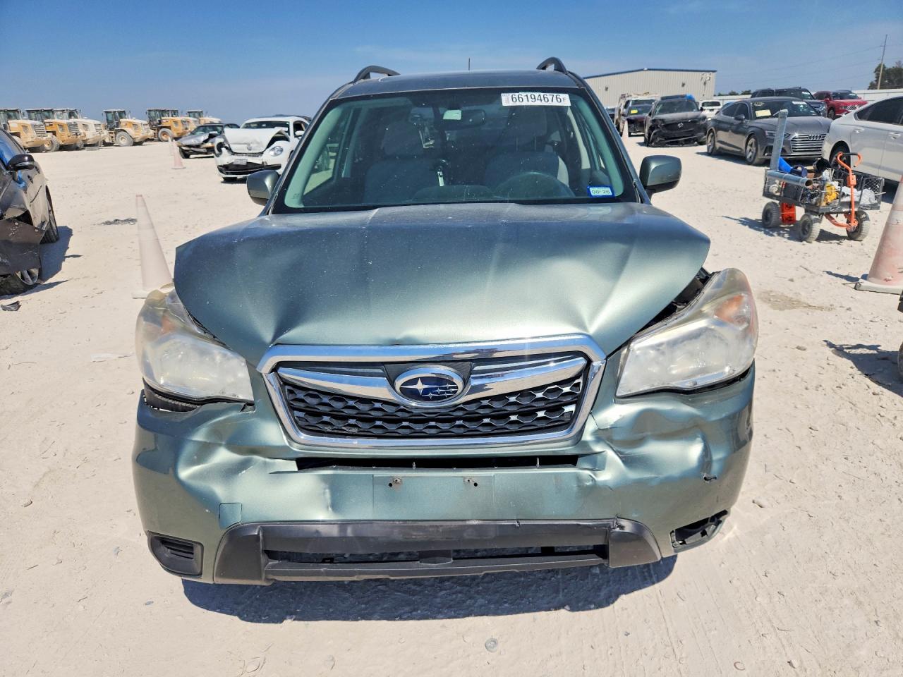 2014 Subaru Forester 2.5i Premium Green vin: JF2SJAEC3EH439721
