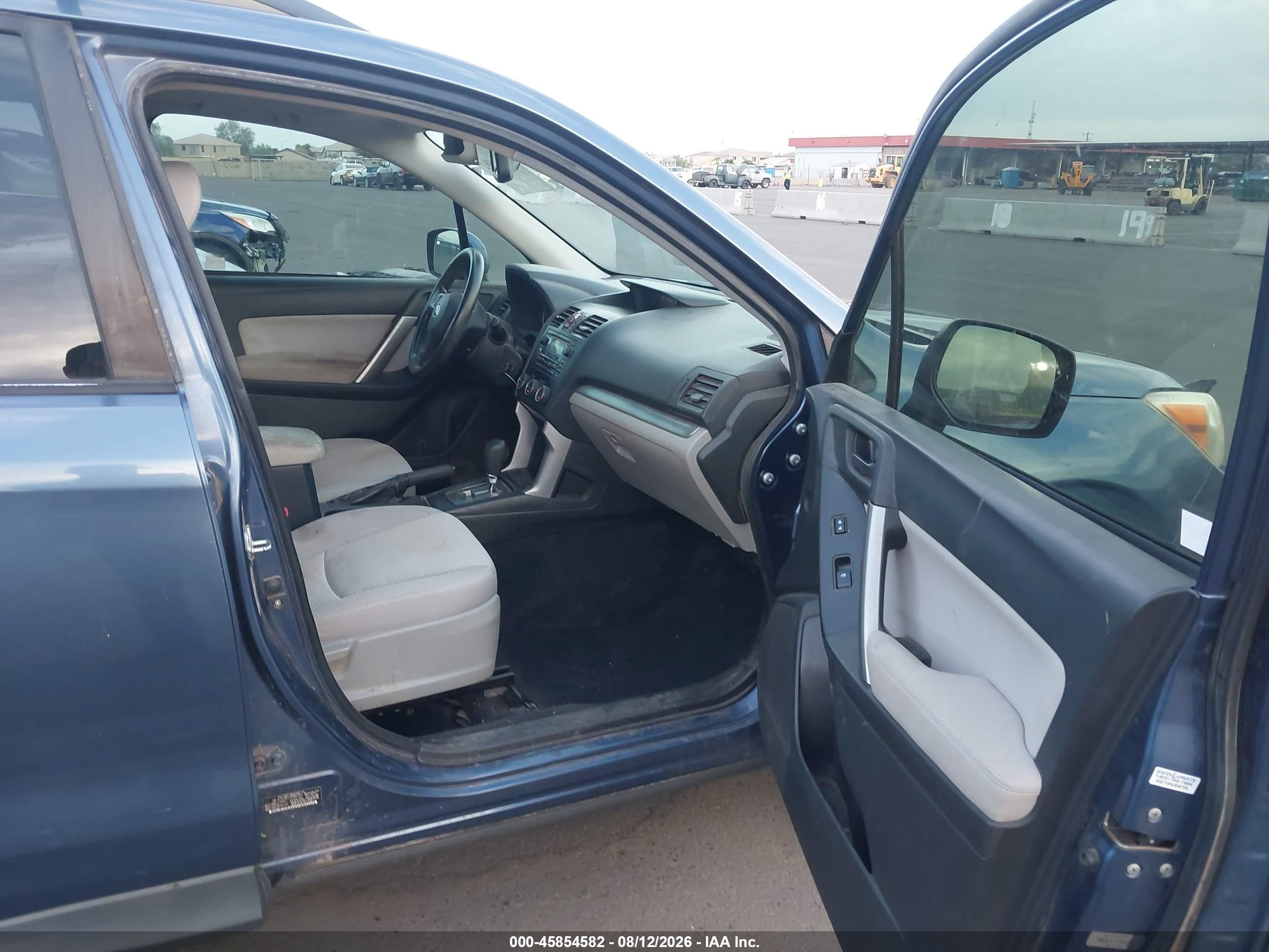 2014 Subaru Forester 2.5i Premium Blue vin: JF2SJAEC3EH463551