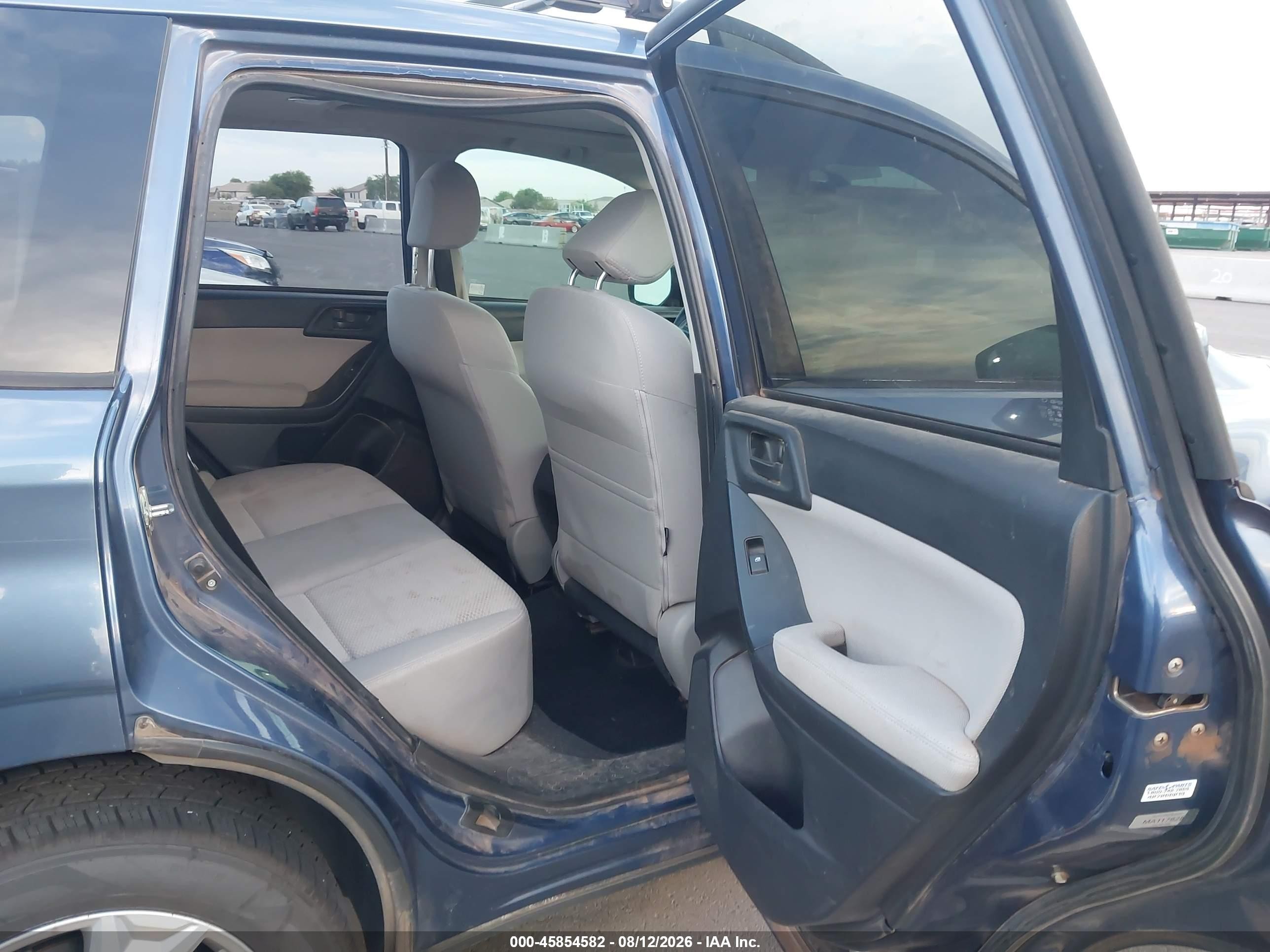2014 Subaru Forester 2.5i Premium Blue vin: JF2SJAEC3EH463551