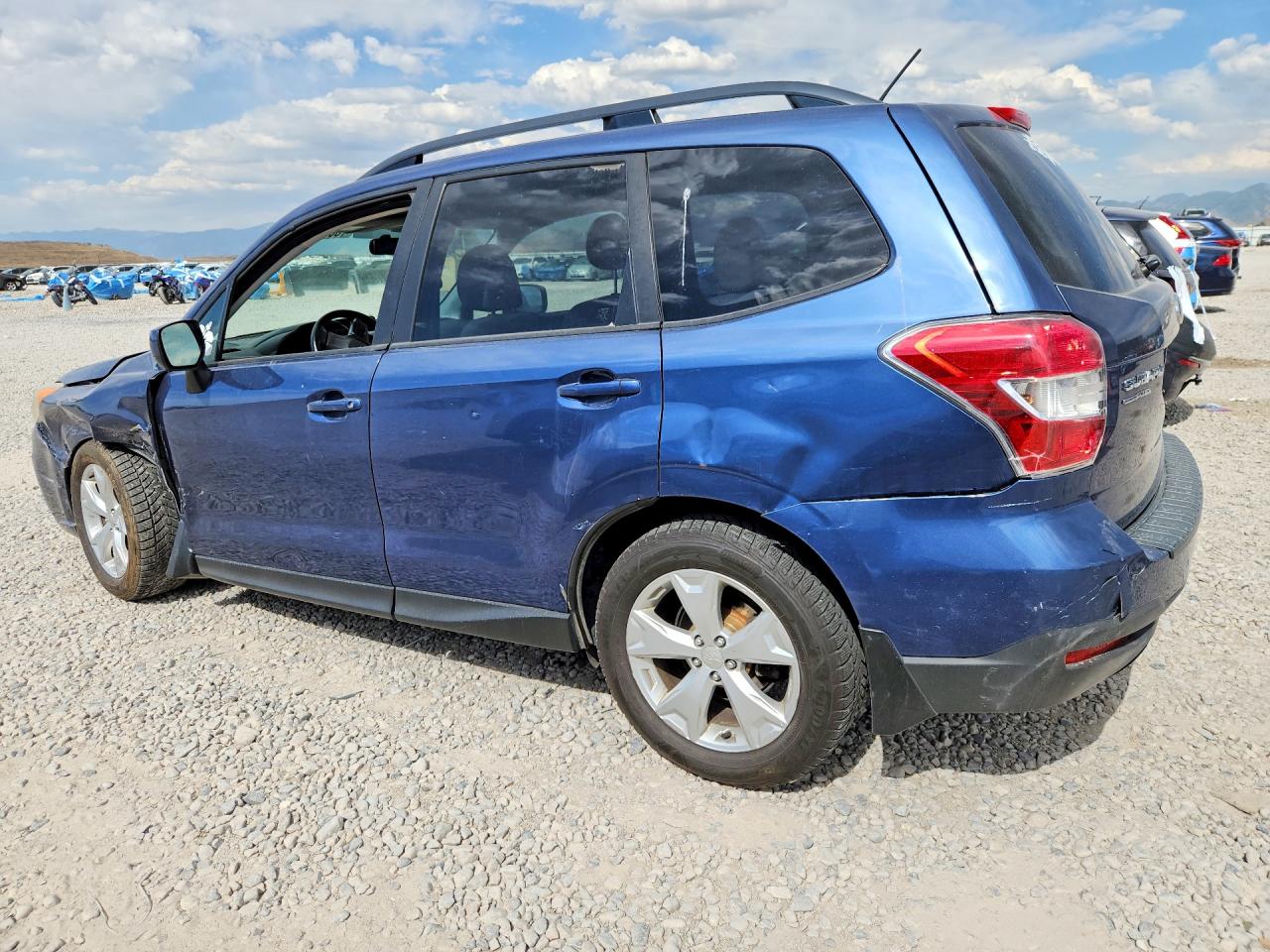 2014 Subaru Forester 2.5i Premium Blue vin: JF2SJAEC3EH464036