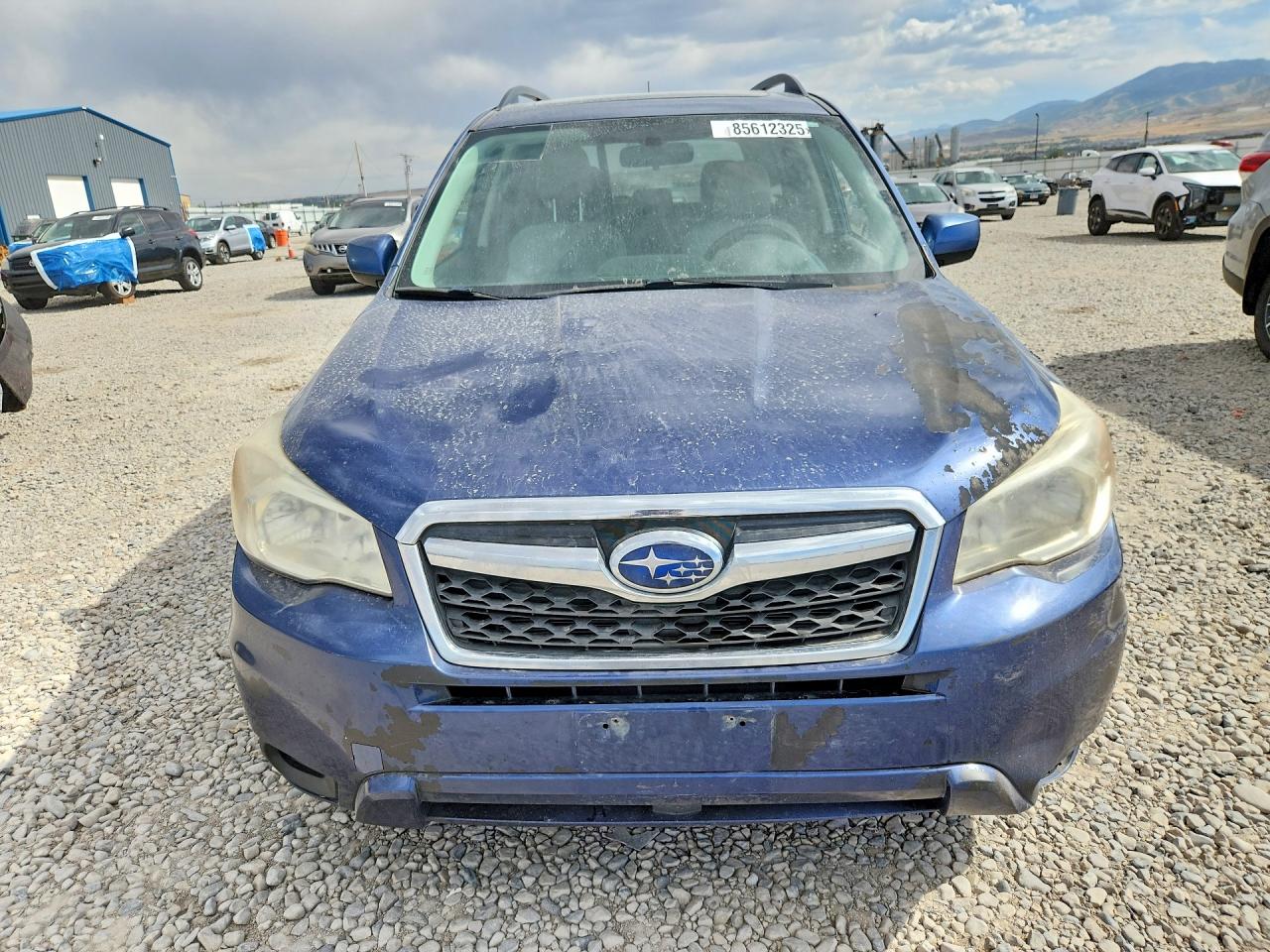 2014 Subaru Forester 2.5i Premium Blue vin: JF2SJAEC3EH464036