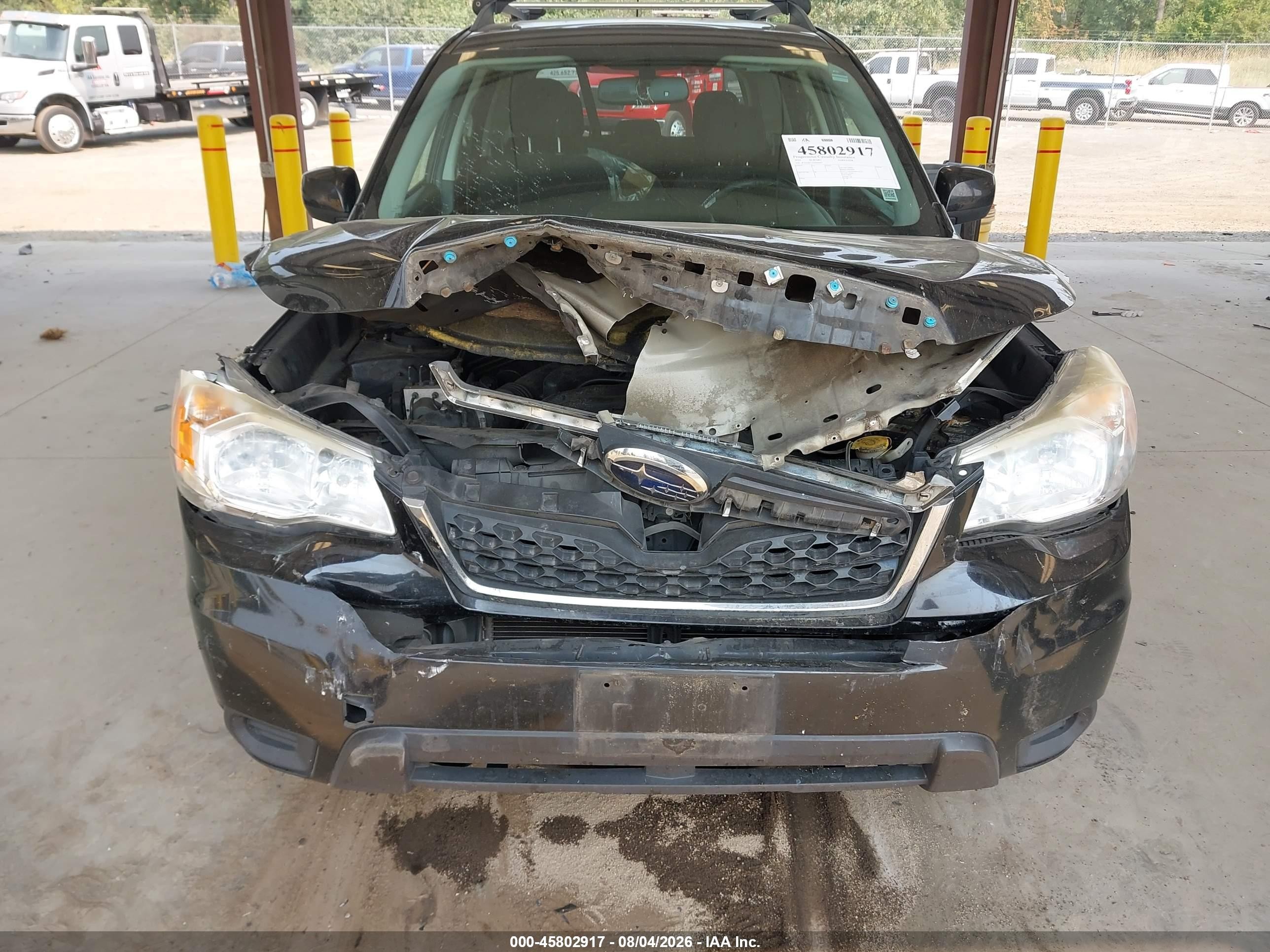 2014 Subaru Forester 2.5i Premium Black vin: JF2SJAEC3EH464845