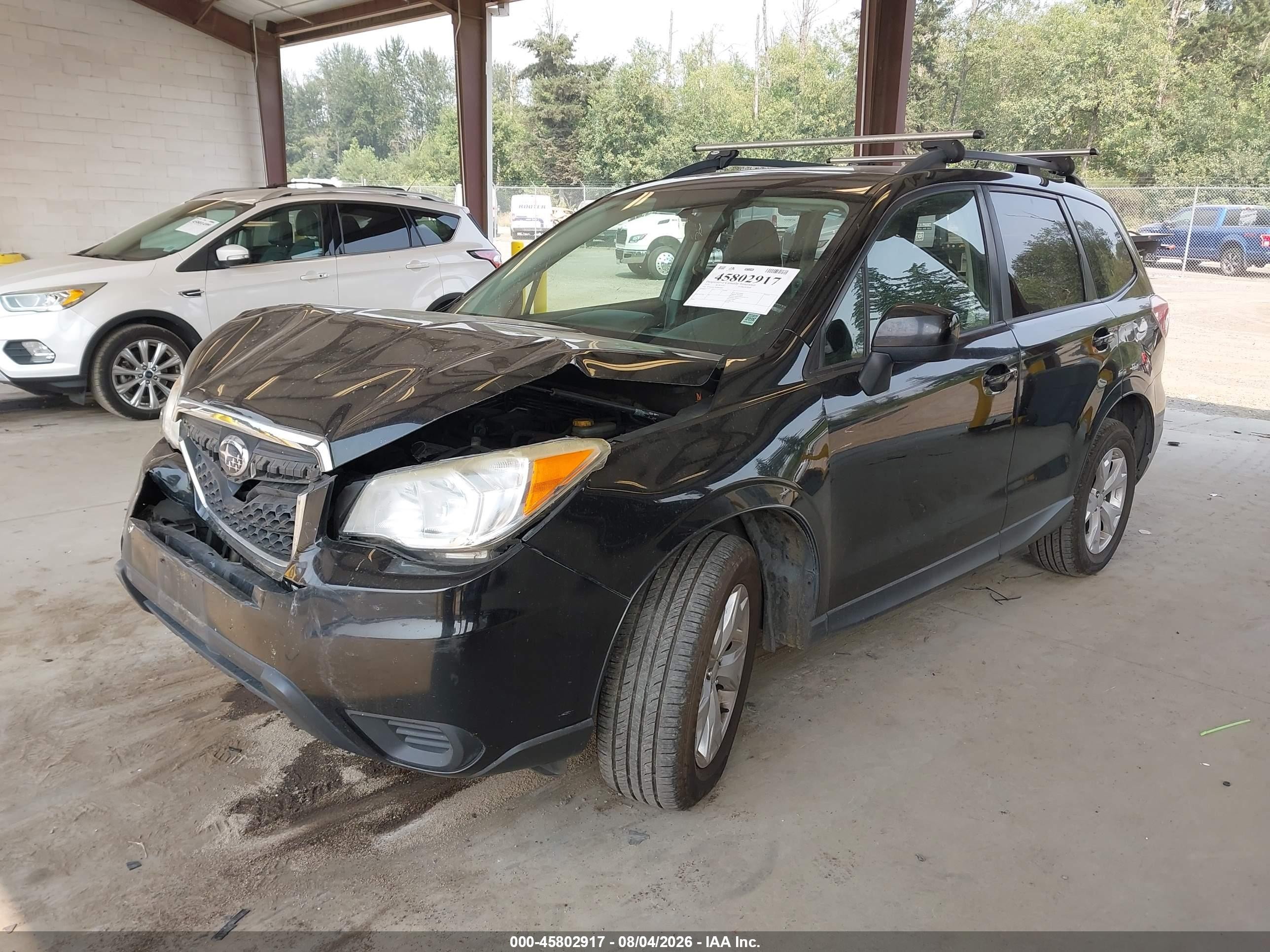 2014 Subaru Forester 2.5i Premium Black vin: JF2SJAEC3EH464845