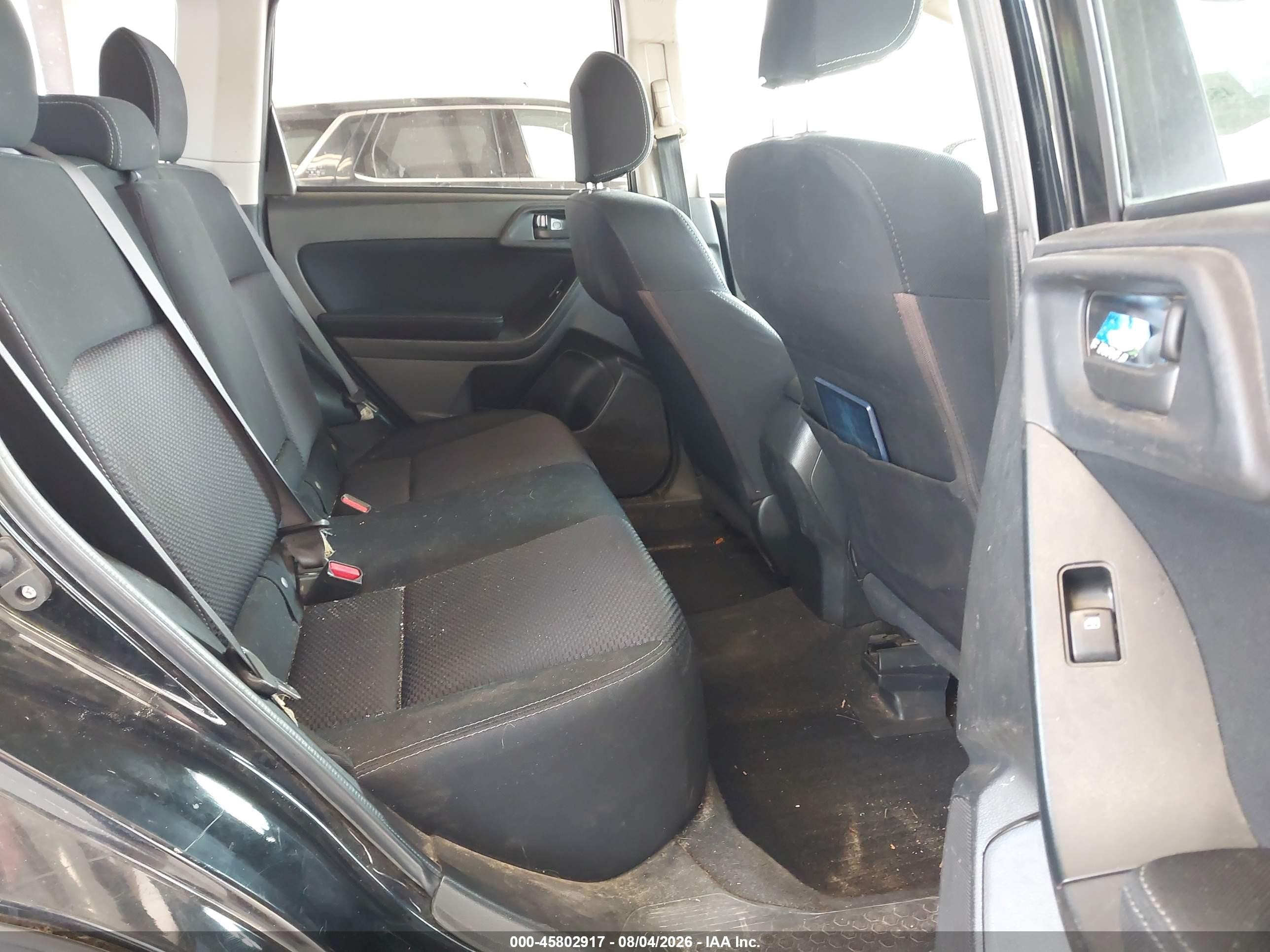 2014 Subaru Forester 2.5i Premium Black vin: JF2SJAEC3EH464845