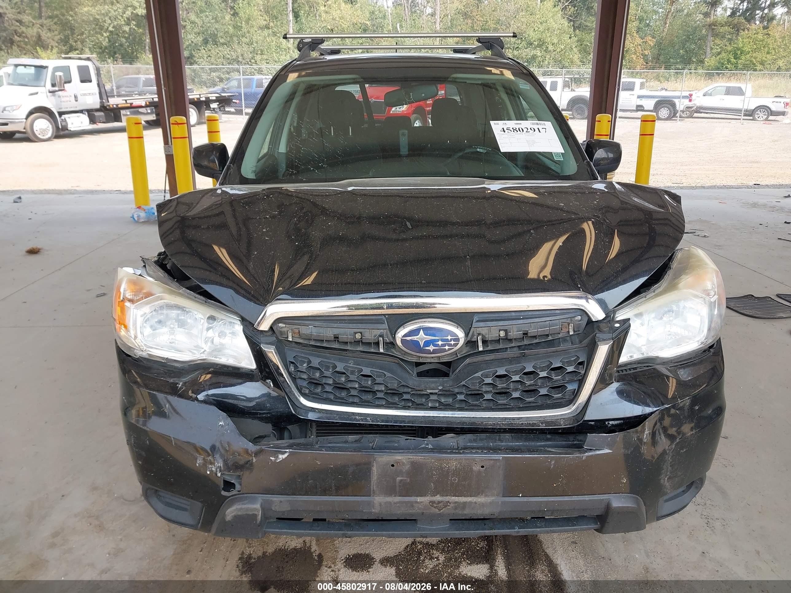 2014 Subaru Forester 2.5i Premium Black vin: JF2SJAEC3EH464845