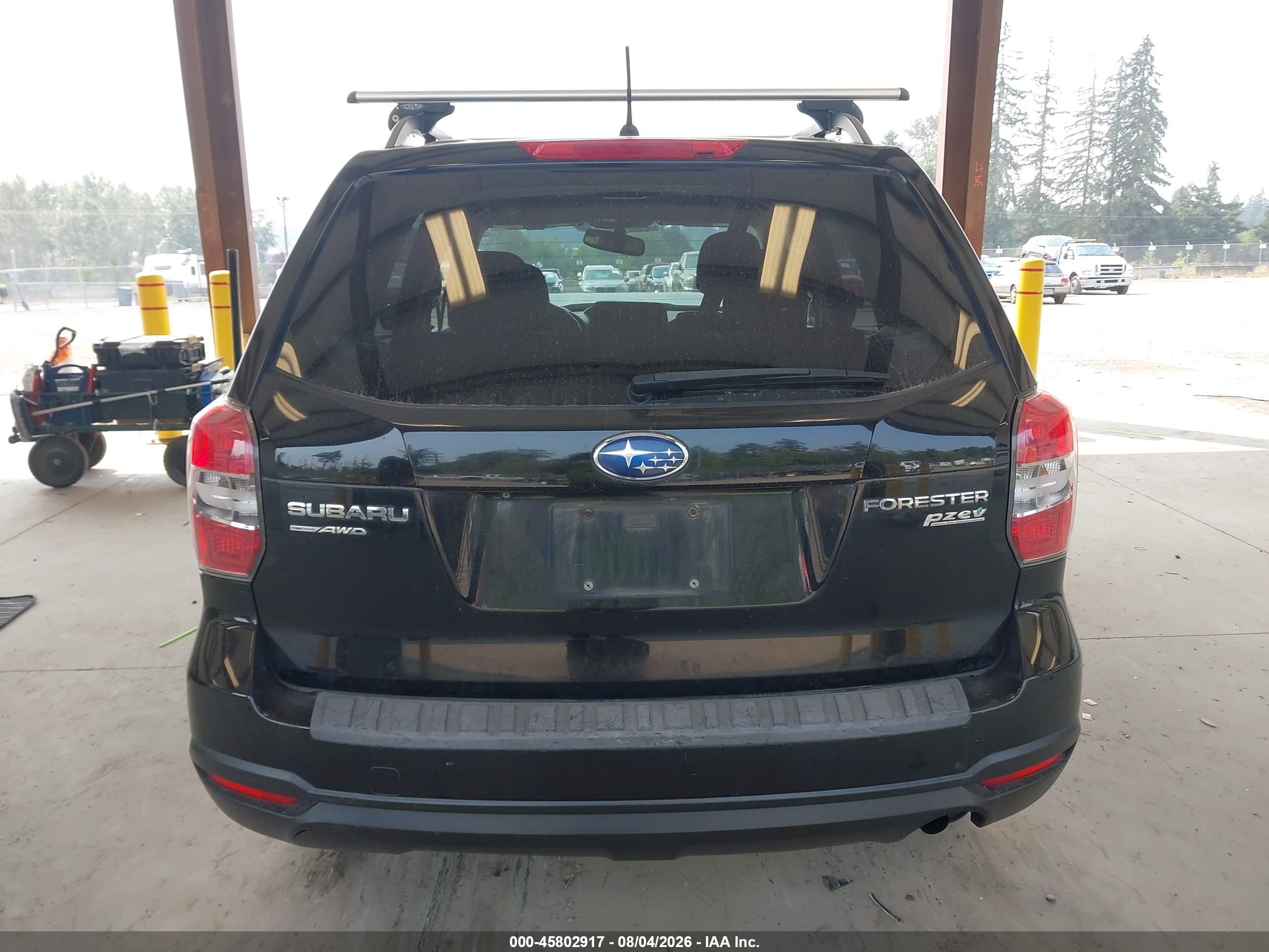 2014 Subaru Forester 2.5i Premium Black vin: JF2SJAEC3EH464845