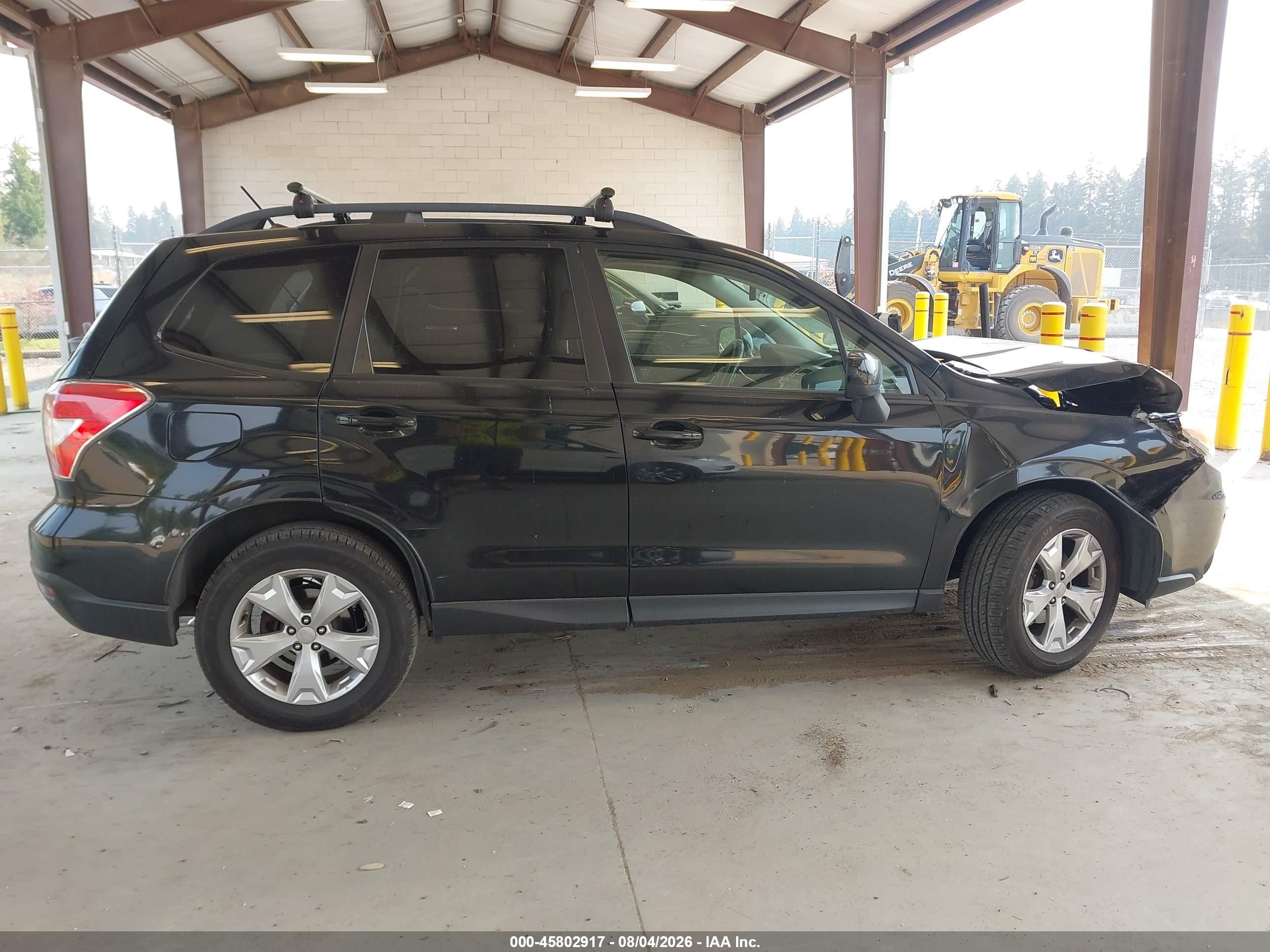 2014 Subaru Forester 2.5i Premium Black vin: JF2SJAEC3EH464845