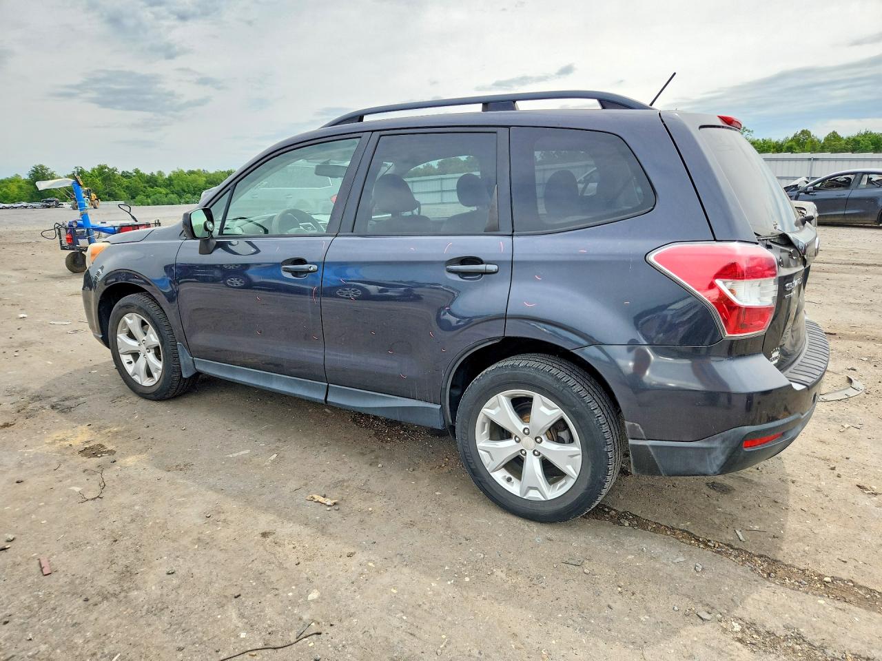2014 Subaru Forester 2.5i Premium Серый vin: JF2SJAEC3EH505538