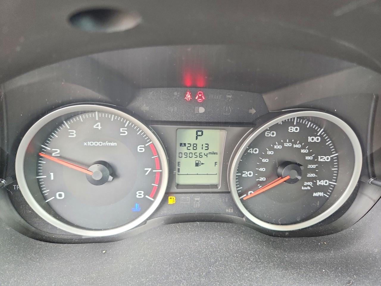 2014 Subaru Forester 2.5i Premium Серый vin: JF2SJAEC3EH505538