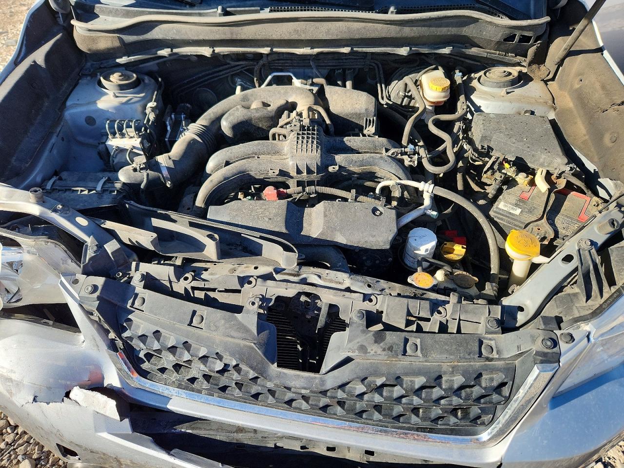 2014 Subaru Forester 2.5i Premium Gray vin: JF2SJAEC3EH508181