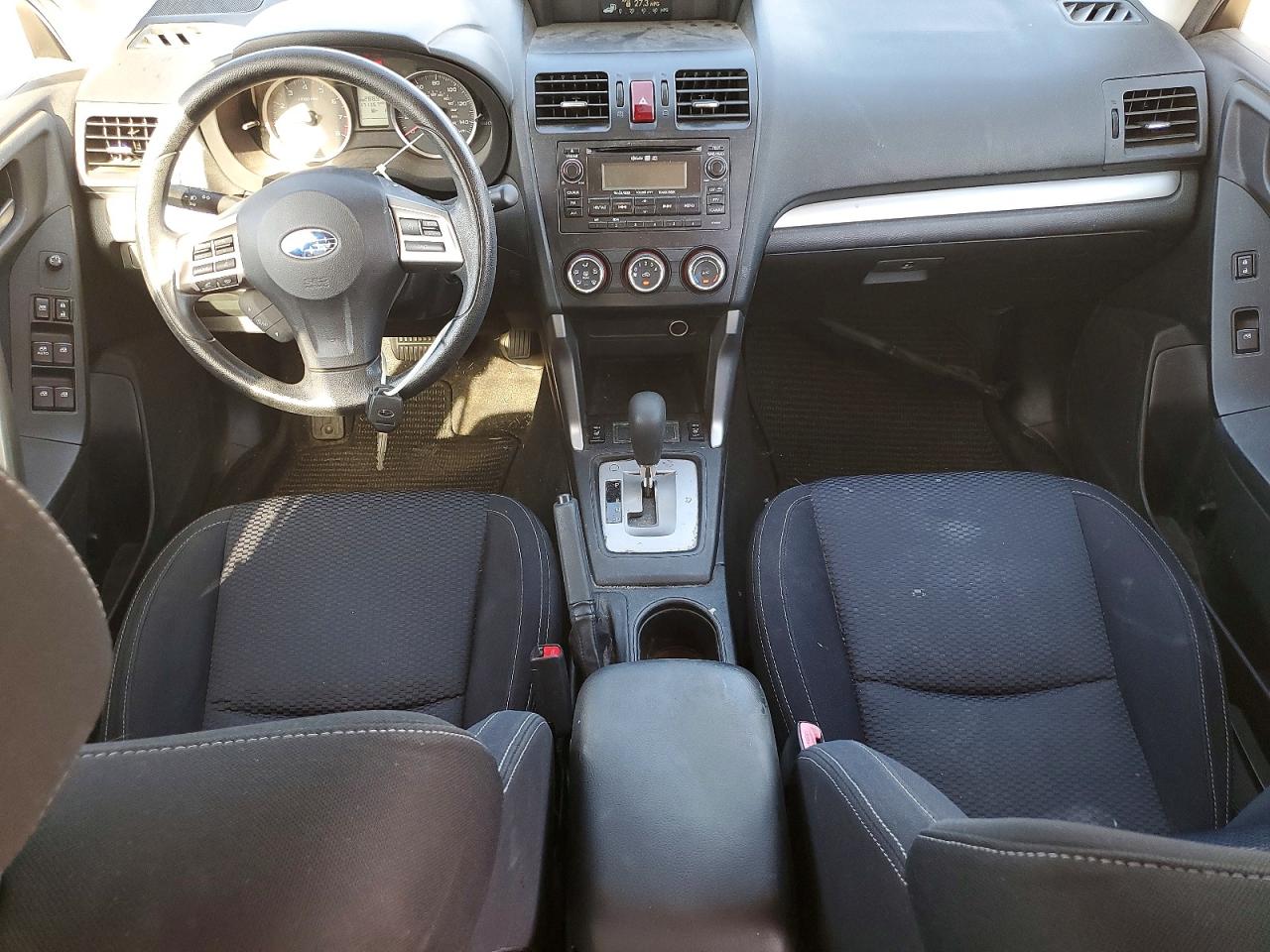 2014 Subaru Forester 2.5i Premium Silver vin: JF2SJAEC3EH543898