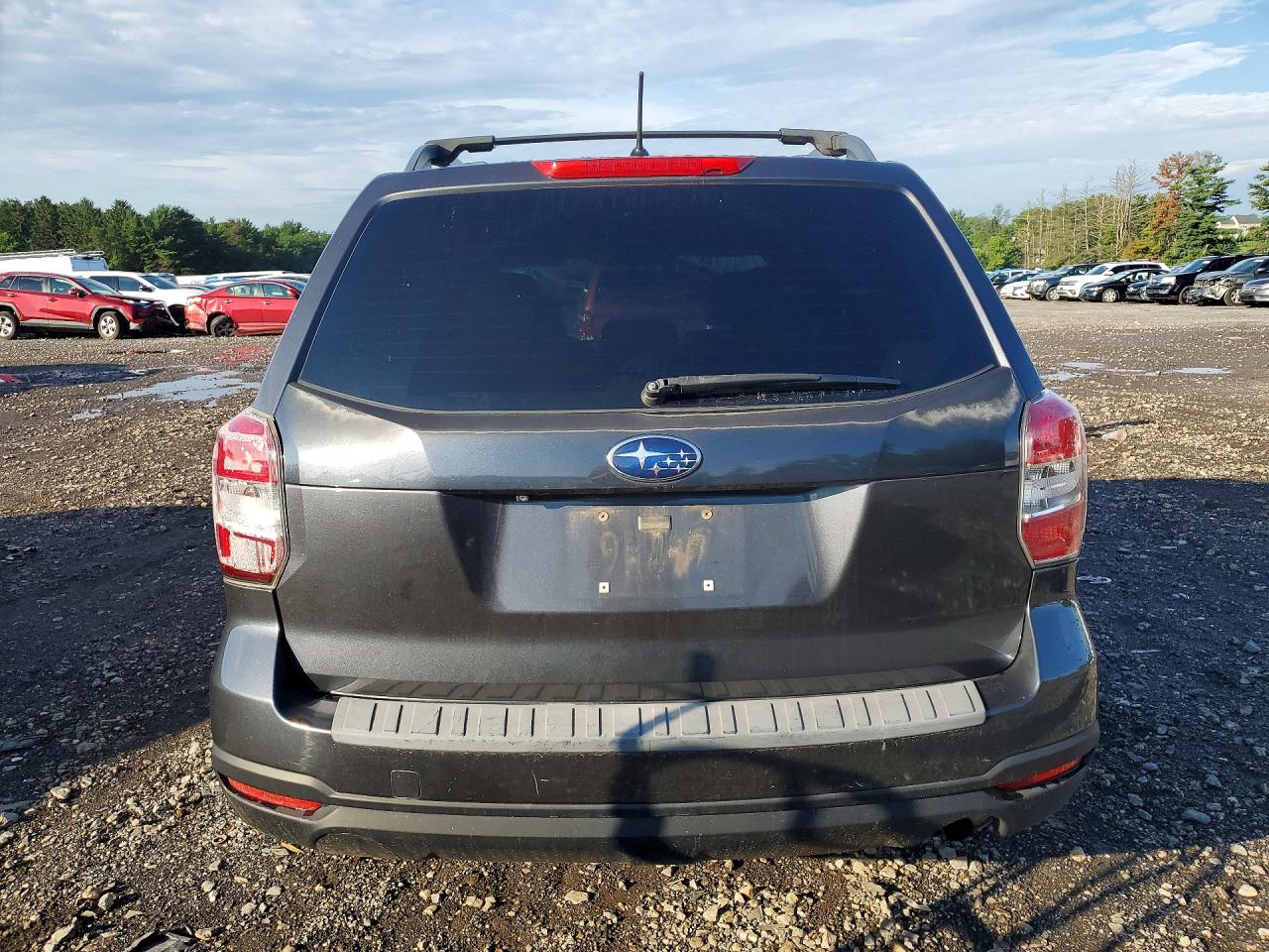 2014 Subaru Forester 2.5i Premium Серый vin: JF2SJAEC3EH549197