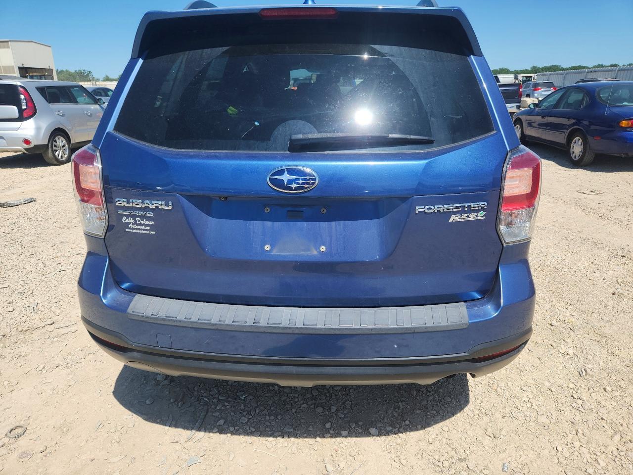 2017 Subaru Forester 2.5i Premium Blue vin: JF2SJAEC3HH412149