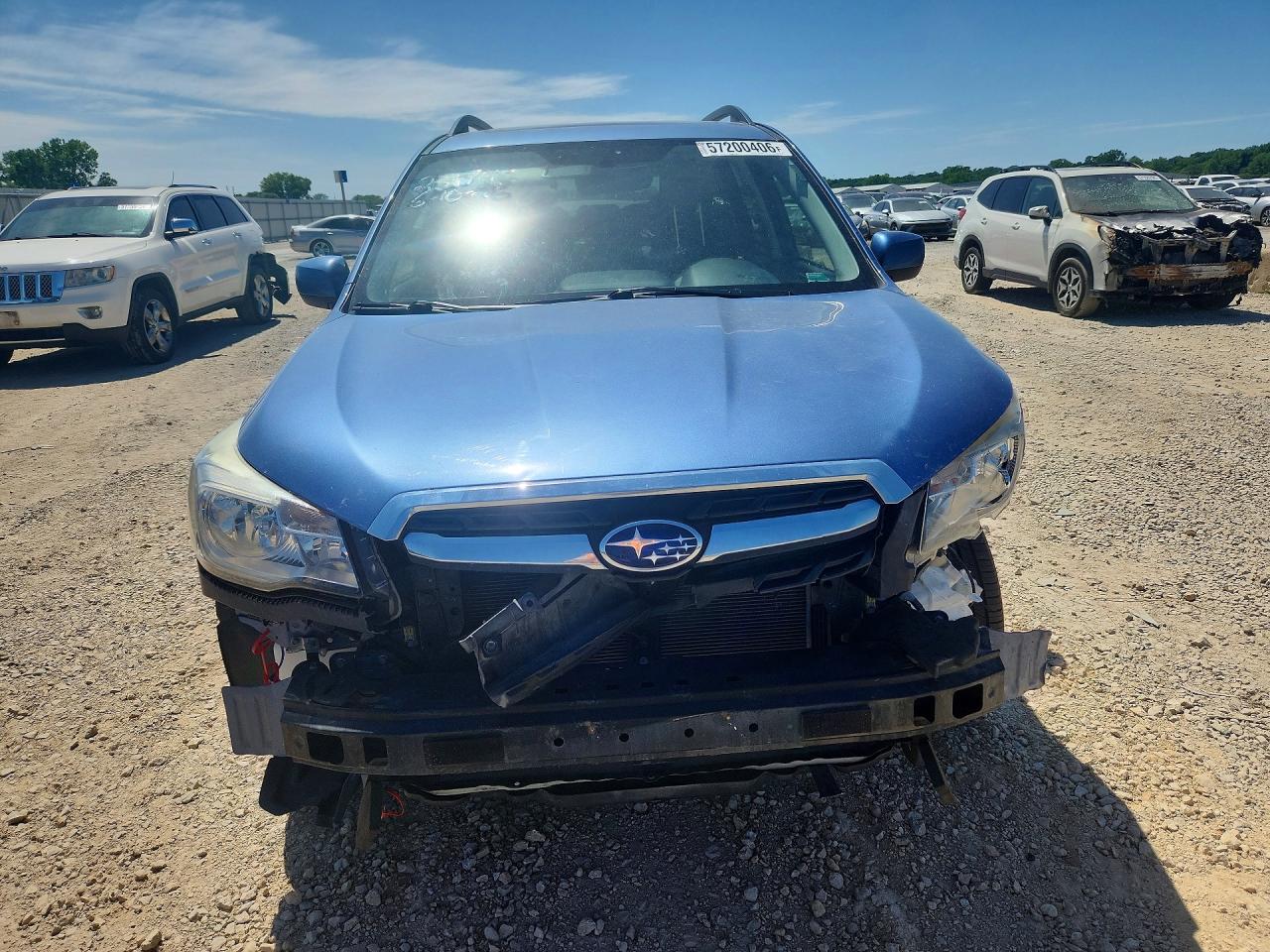 2017 Subaru Forester 2.5i Premium Blue vin: JF2SJAEC3HH412149