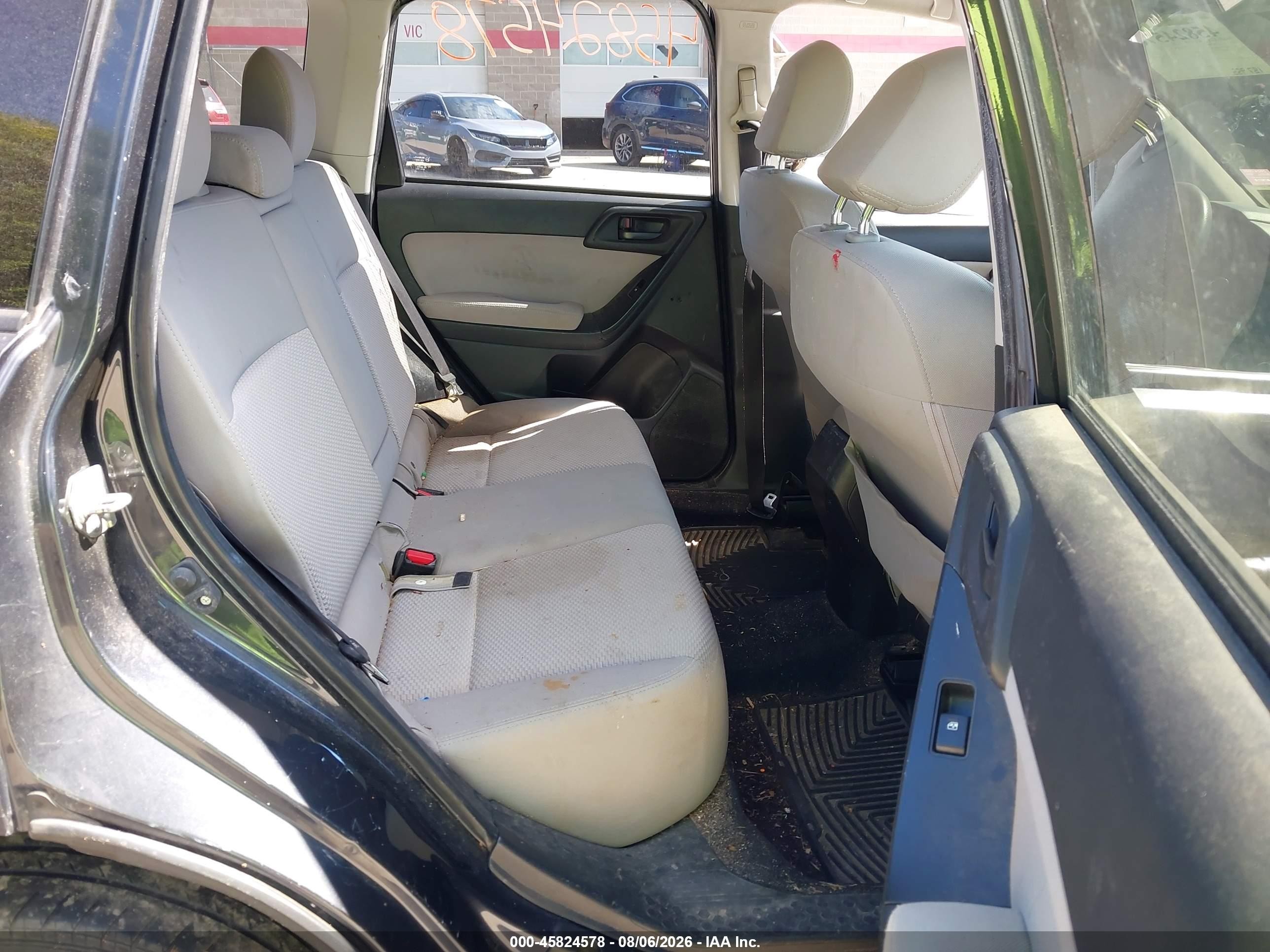 2014 Subaru Forester 2.5i Premium Gray vin: JF2SJAEC4EH406114
