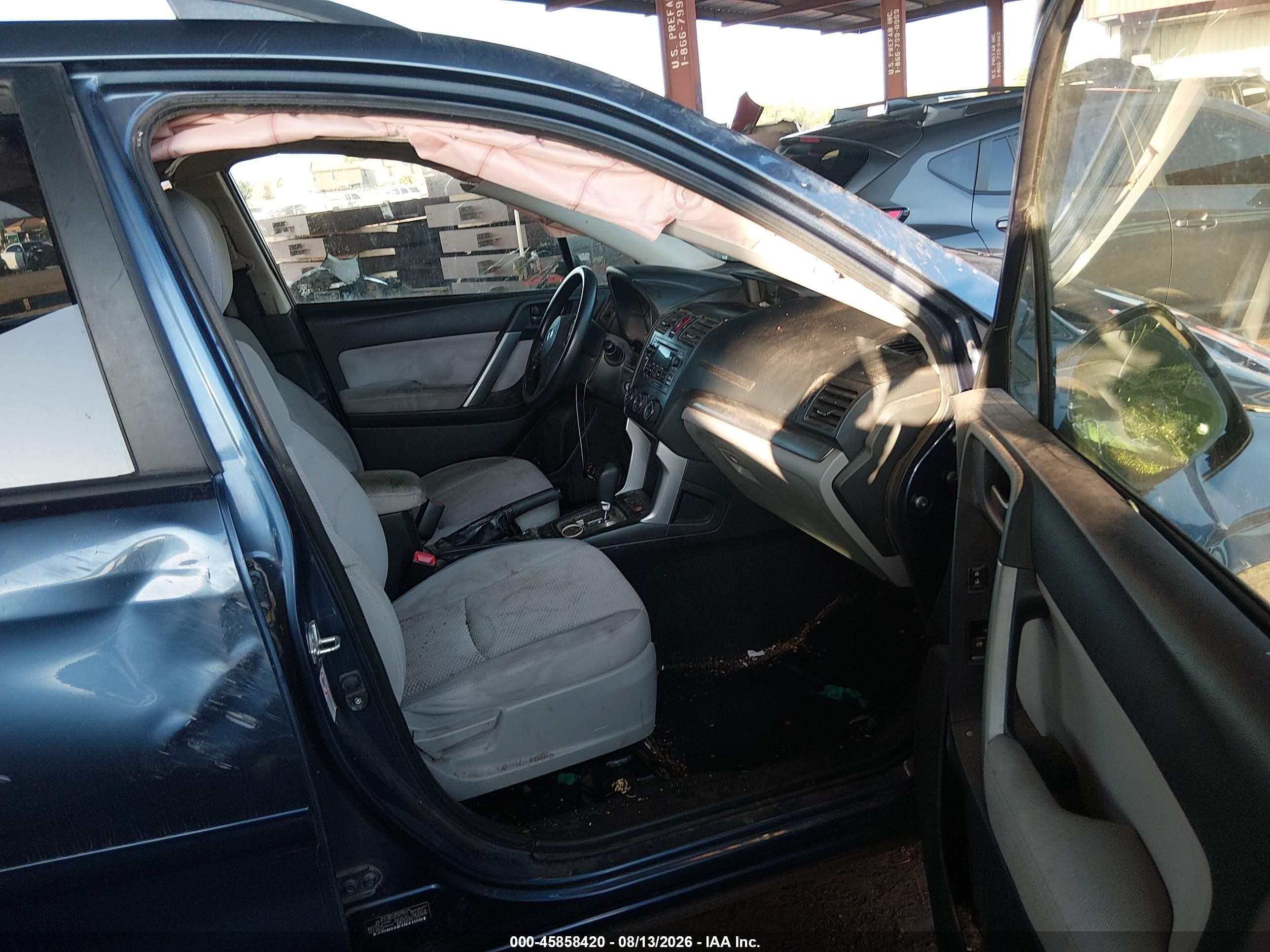 2014 Subaru Forester 2.5i Premium Blue vin: JF2SJAEC4EH423561