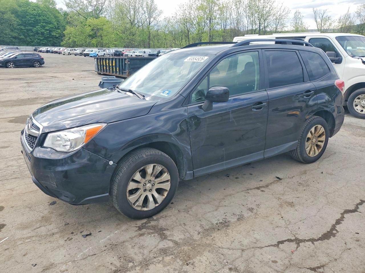 2014 Subaru Forester 2.5i Premium Black vin: JF2SJAEC4EH433734