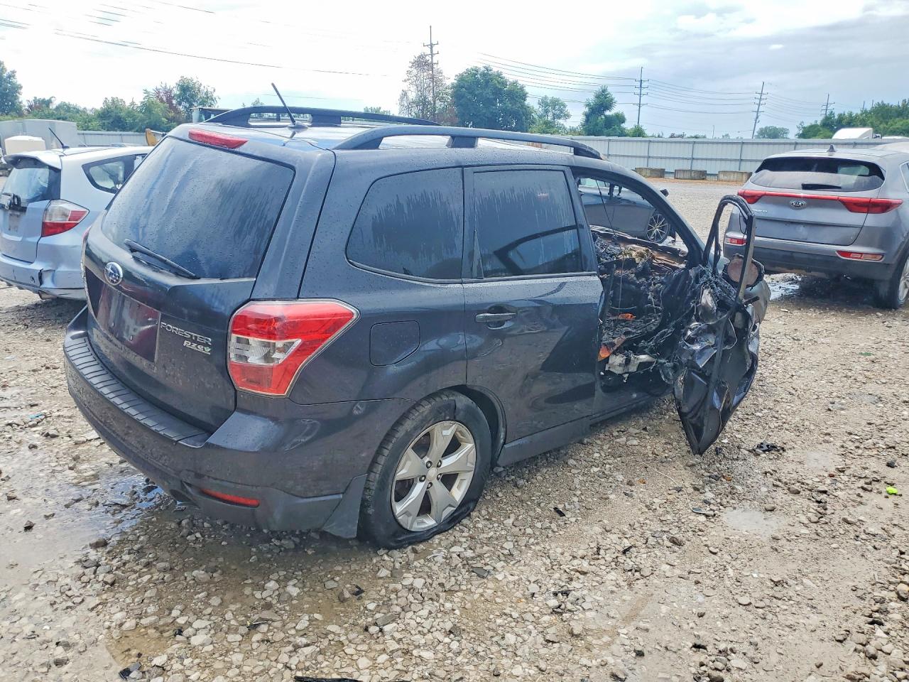 2014 Subaru Forester 2.5i Premium Black vin: JF2SJAEC4EH438223