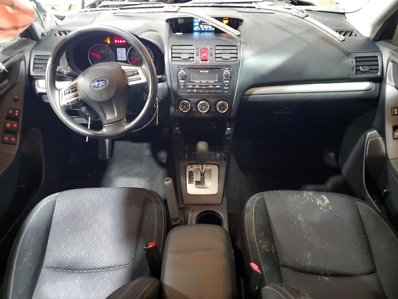 2014 Subaru Forester 2.5i Premium Silver vin: JF2SJAEC4EH448010