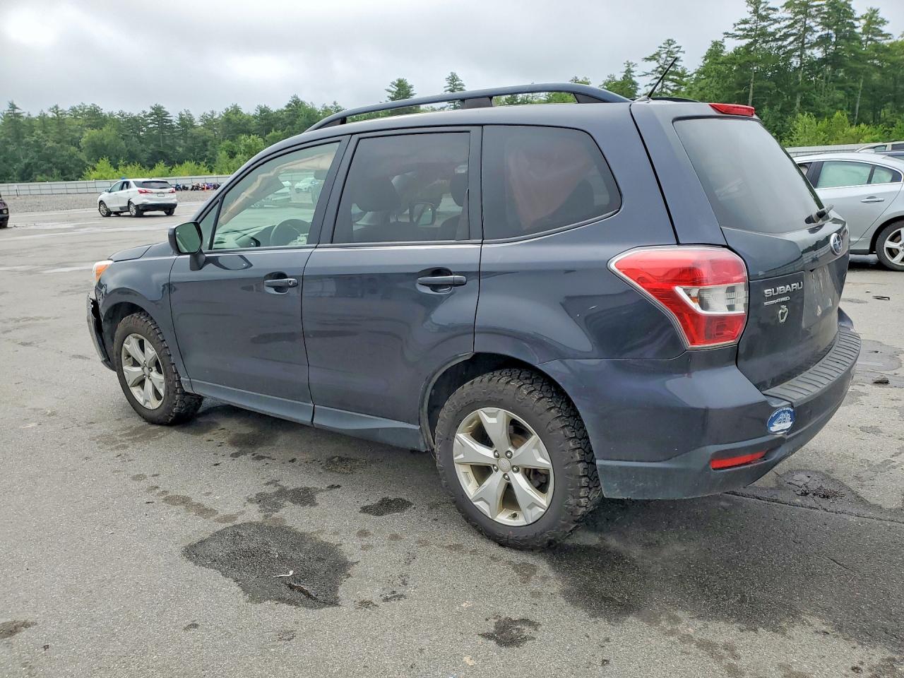 2014 Subaru Forester 2.5i Premium Серый vin: JF2SJAEC4EH472372