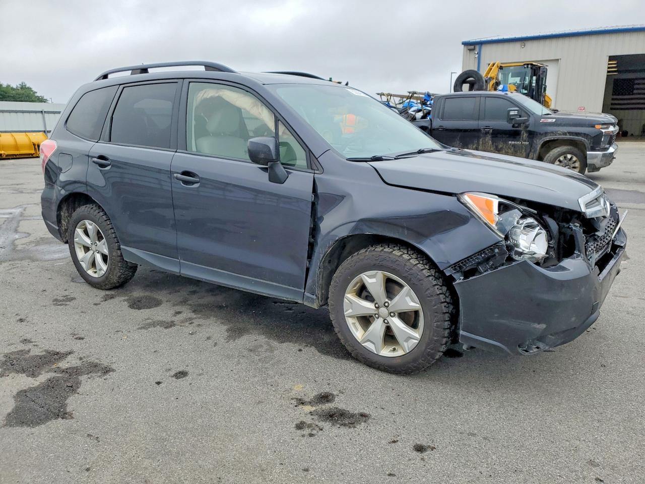 2014 Subaru Forester 2.5i Premium Серый vin: JF2SJAEC4EH472372
