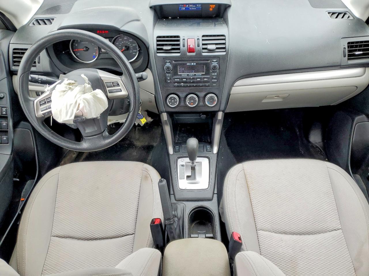2014 Subaru Forester 2.5i Premium Серый vin: JF2SJAEC4EH472372