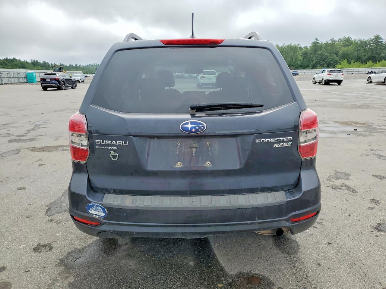 2014 Subaru Forester 2.5i Premium Серый vin: JF2SJAEC4EH472372