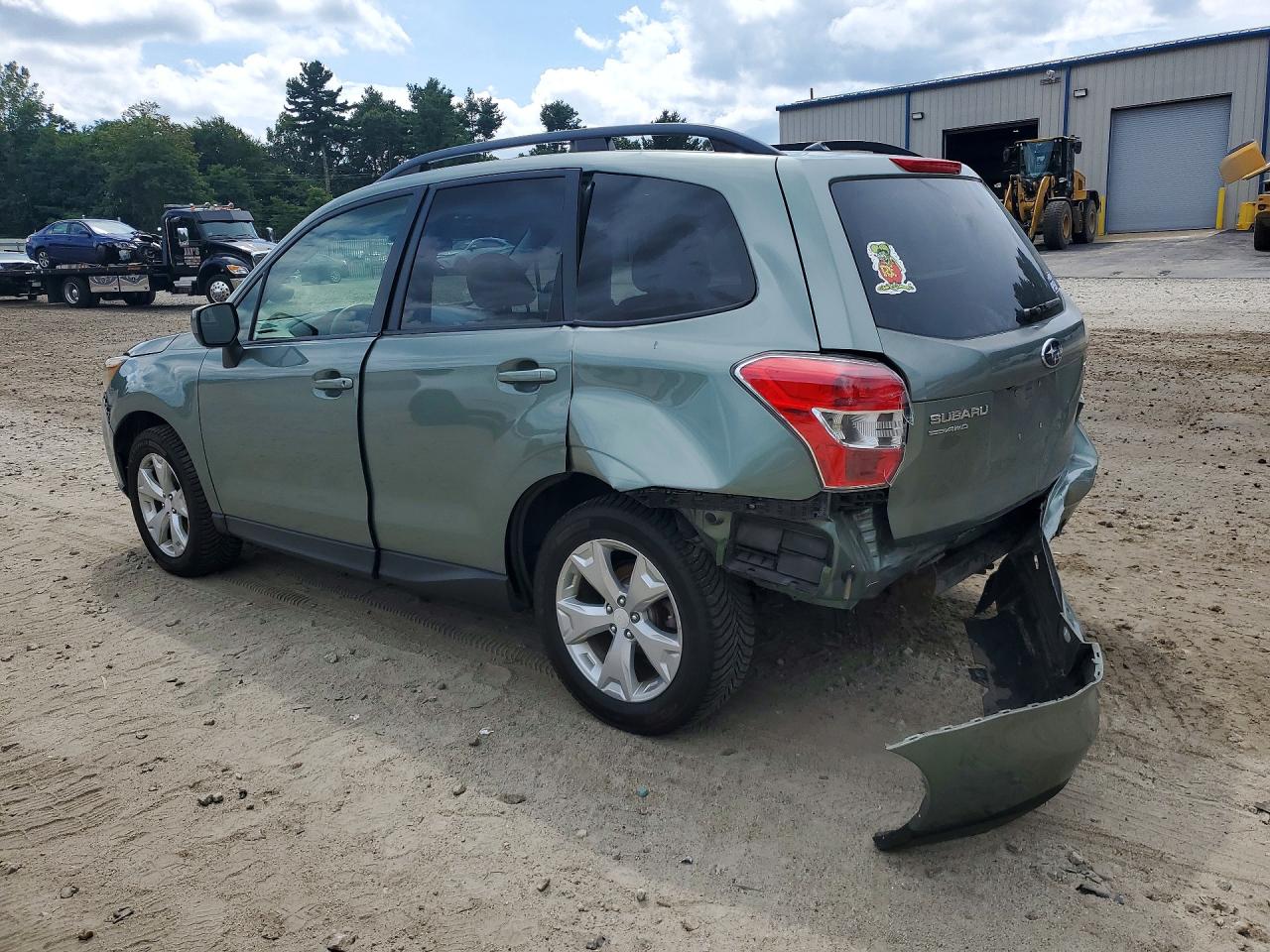 2014 Subaru Forester 2.5i Premium Green vin: JF2SJAEC4EH508870