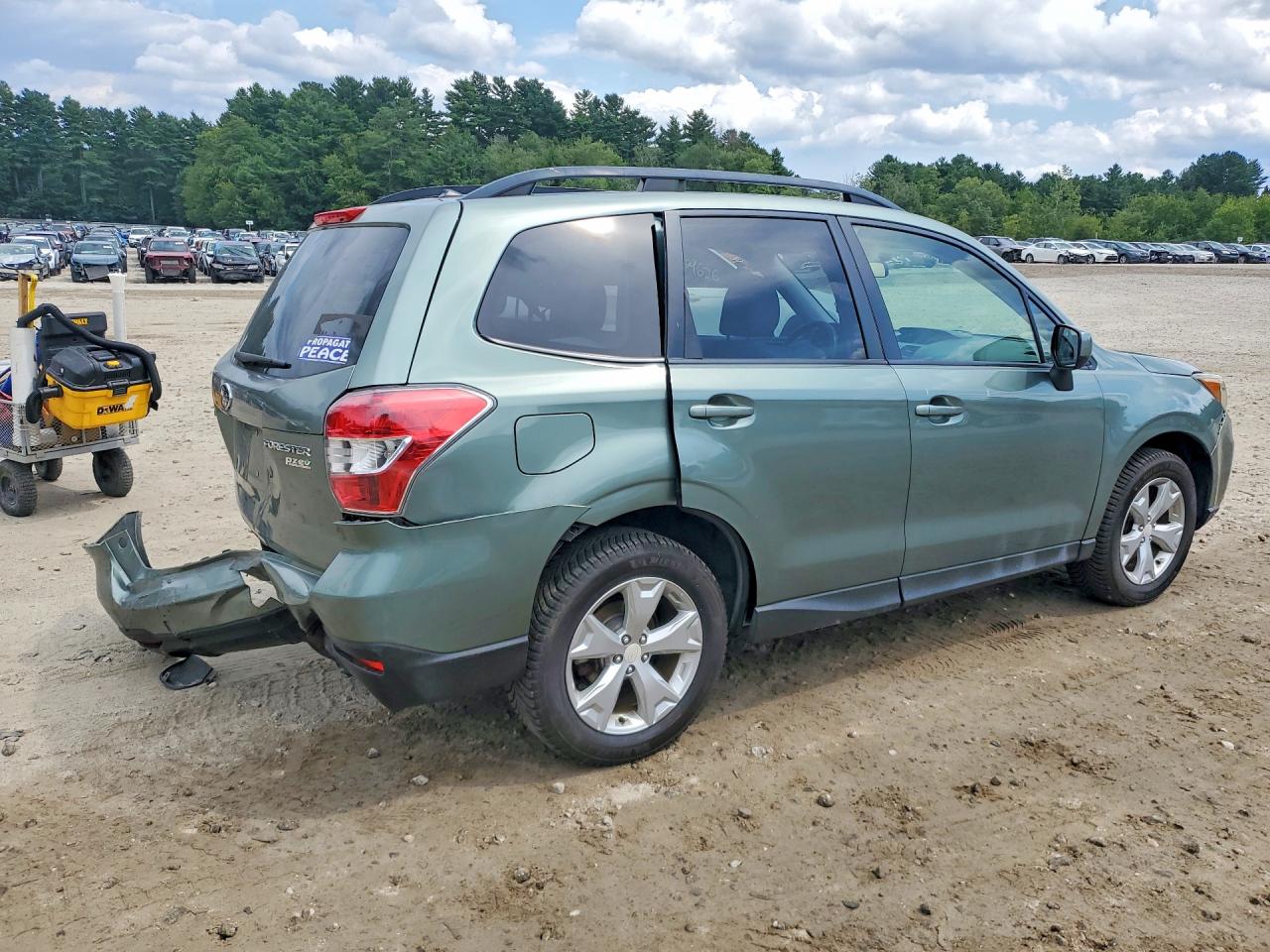 2014 Subaru Forester 2.5i Premium Green vin: JF2SJAEC4EH508870