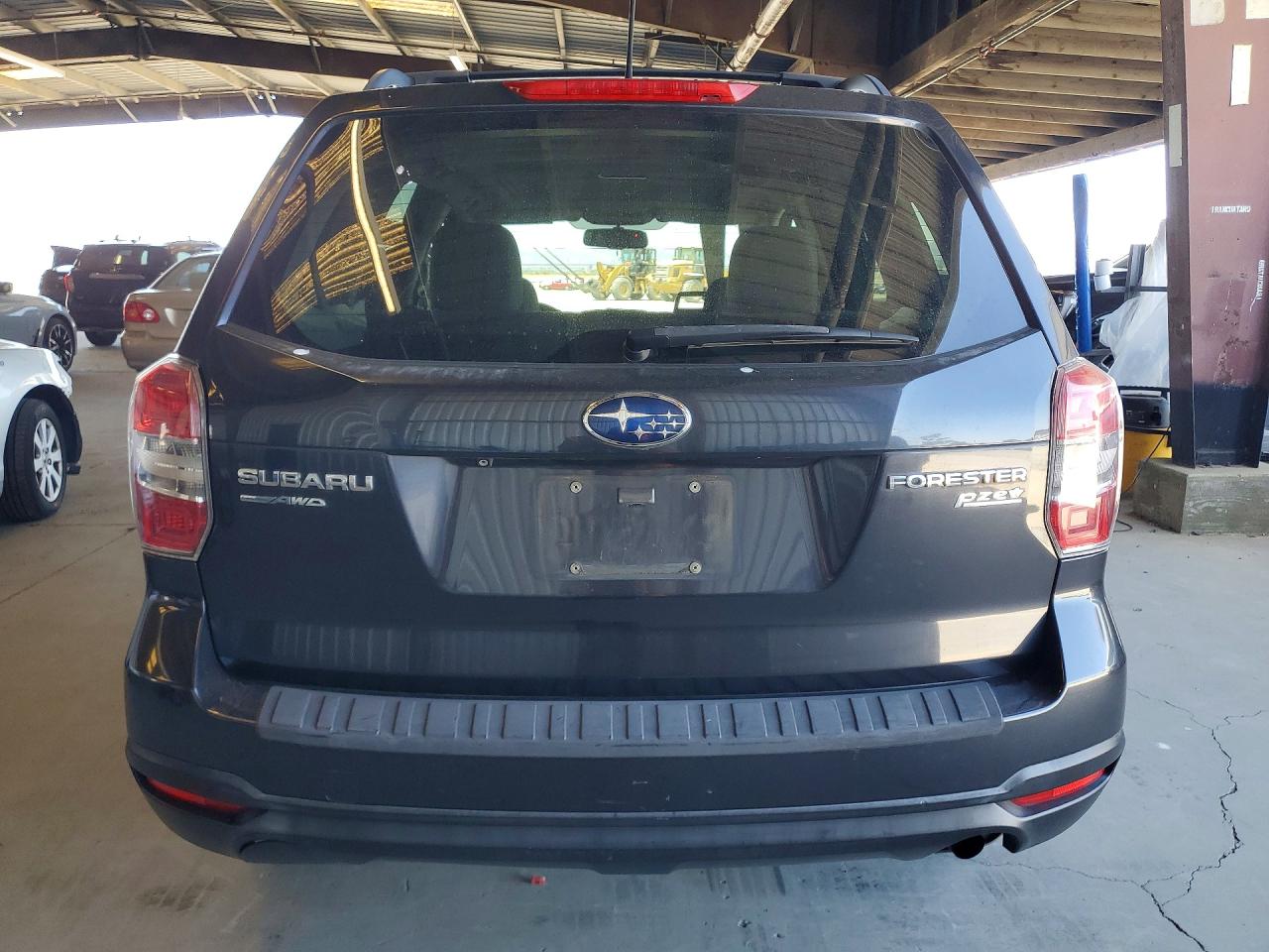 2014 Subaru Forester 2.5i Premium Gray vin: JF2SJAEC4EH547748