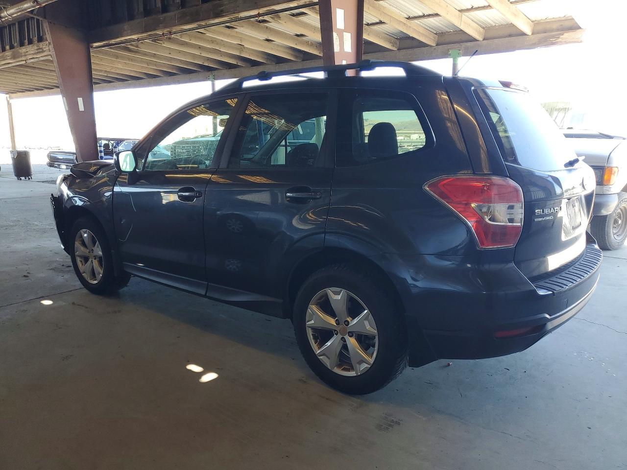 2014 Subaru Forester 2.5i Premium Gray vin: JF2SJAEC4EH547748