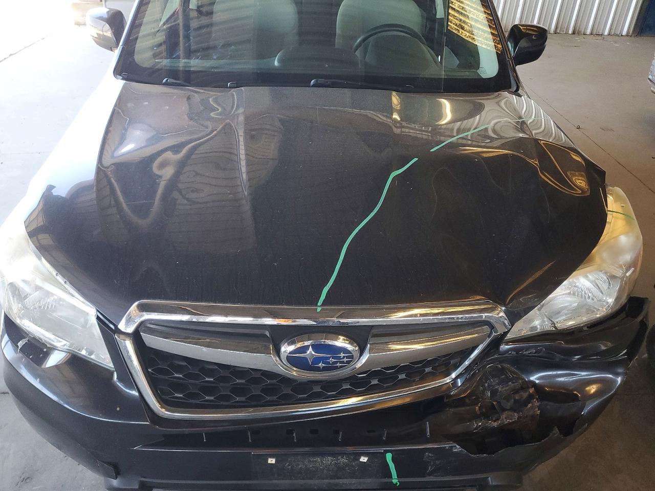 2014 Subaru Forester 2.5i Premium Gray vin: JF2SJAEC4EH547748