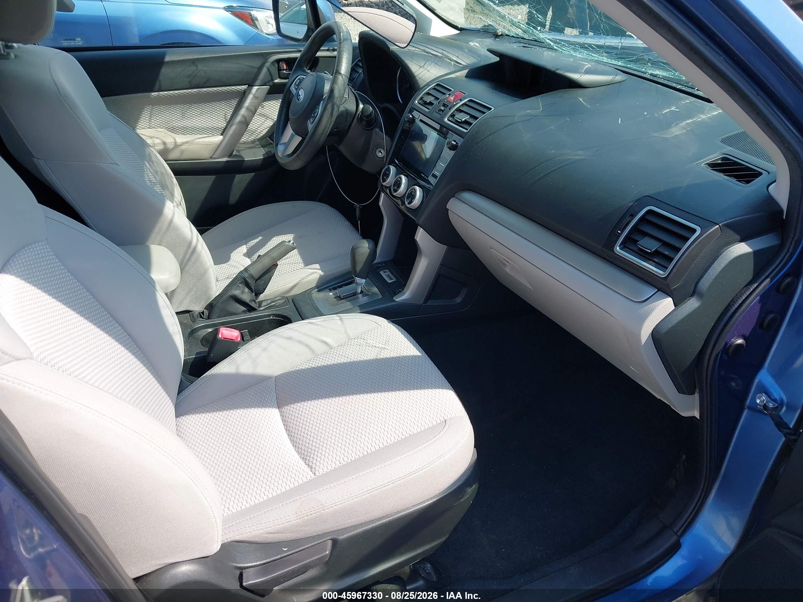 2018 Subaru Forester 2.5i Premium Blue vin: JF2SJAEC4JH402154