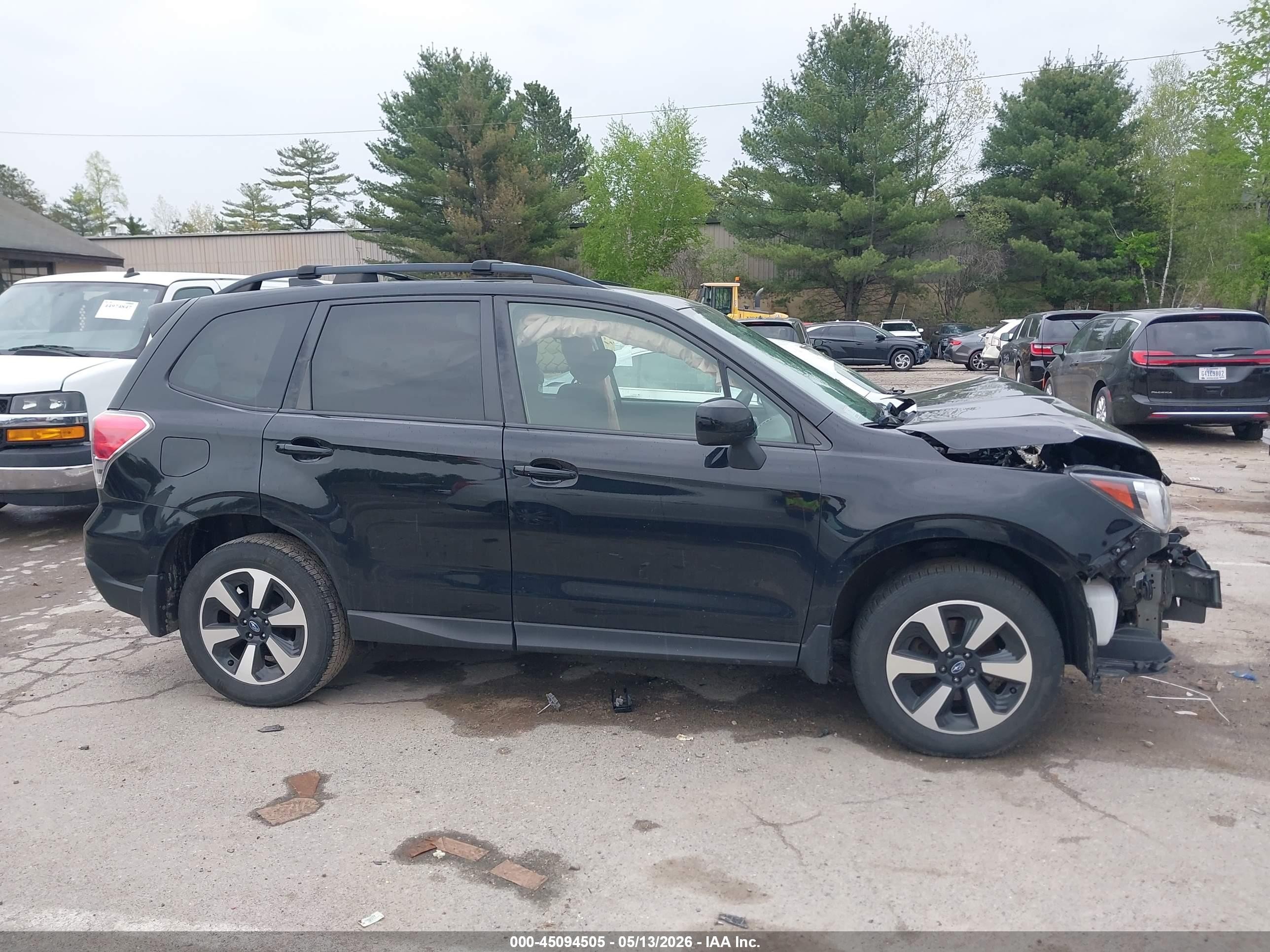 2018 Subaru Forester 2.5i Premium Black vin: JF2SJAEC4JH425191