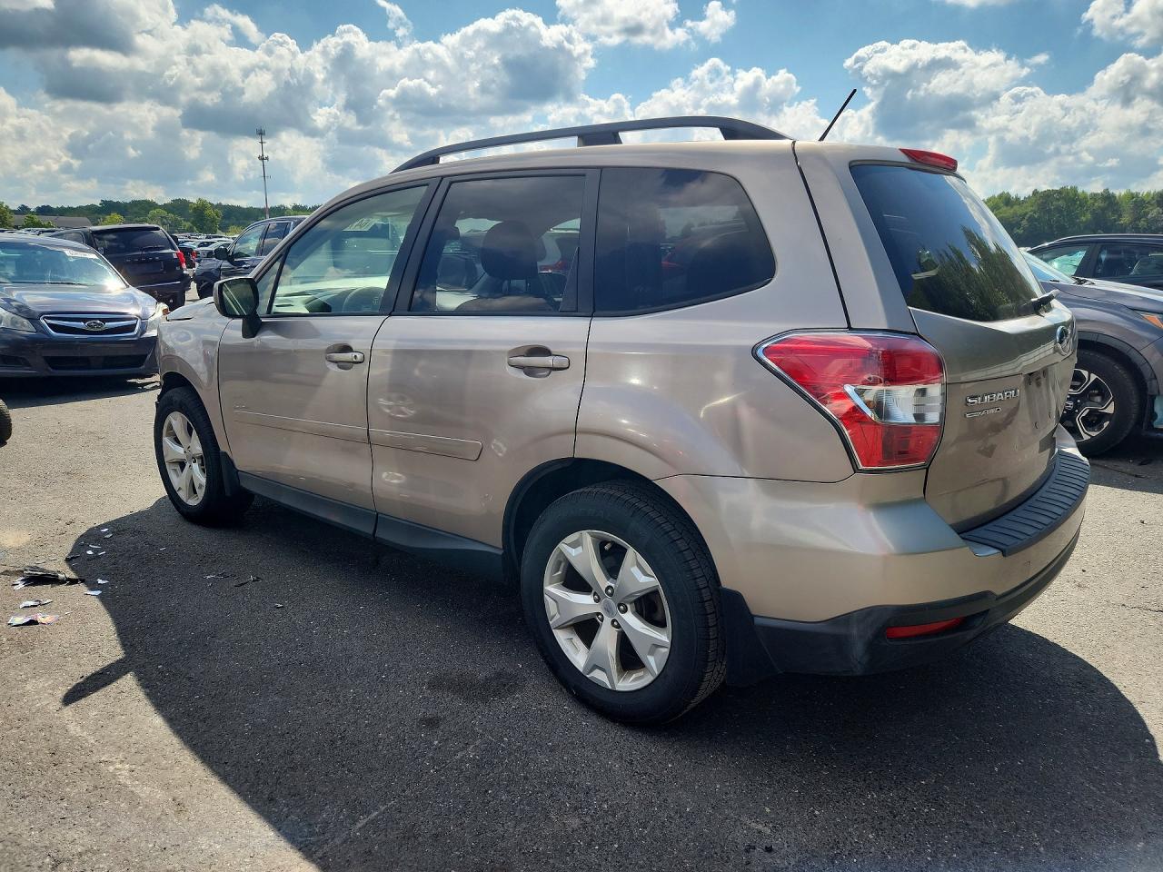 2014 Subaru Forester 2.5i Premium Gold vin: JF2SJAEC5EH419907