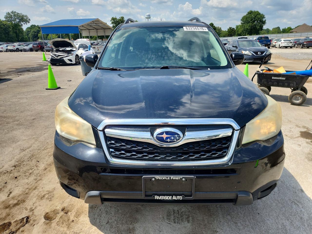 2014 Subaru Forester 2.5i Premium Black vin: JF2SJAEC5EH422709