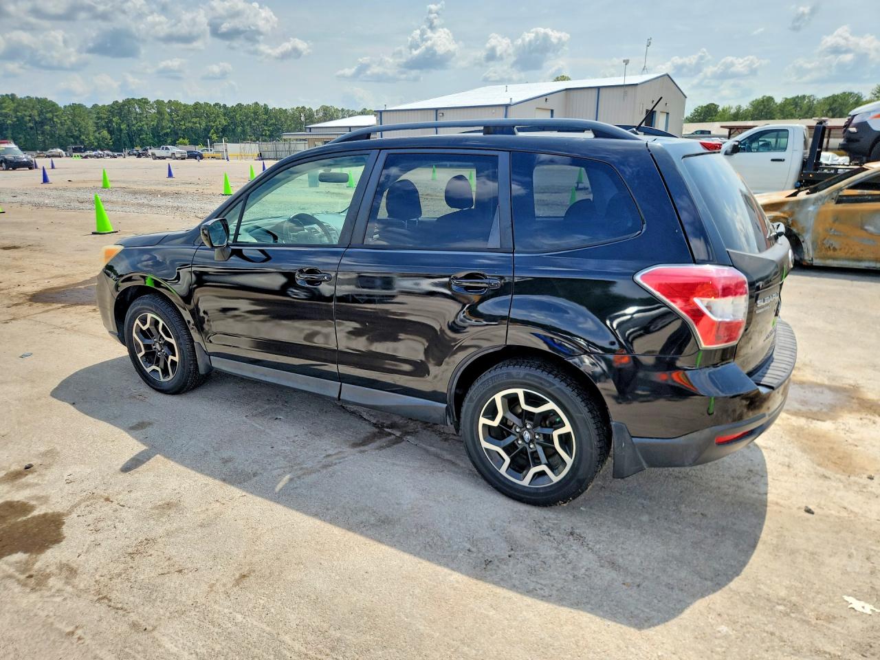 2014 Subaru Forester 2.5i Premium Black vin: JF2SJAEC5EH422709