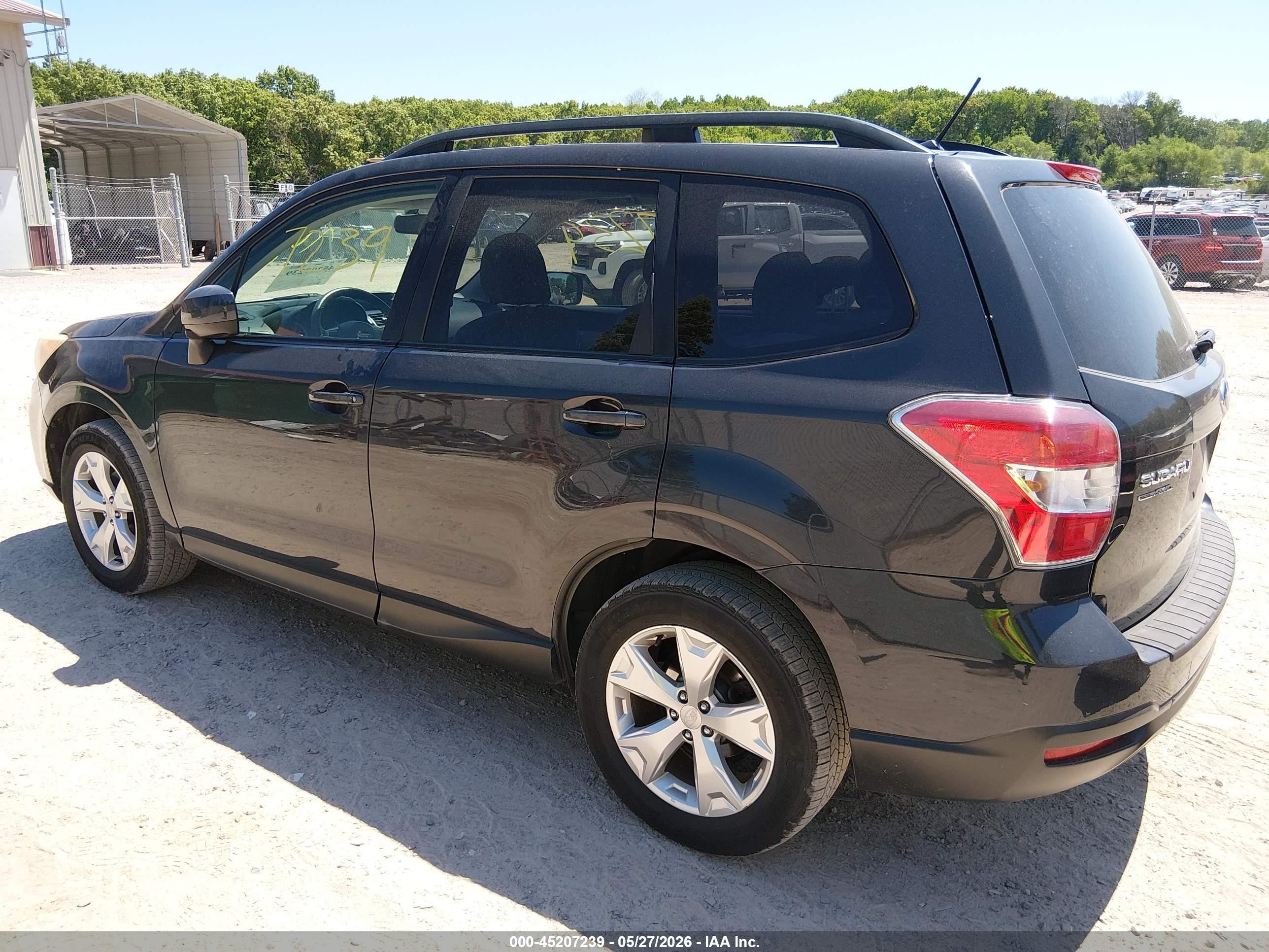 2014 Subaru Forester 2.5i Premium Blue vin: JF2SJAEC5EH423925