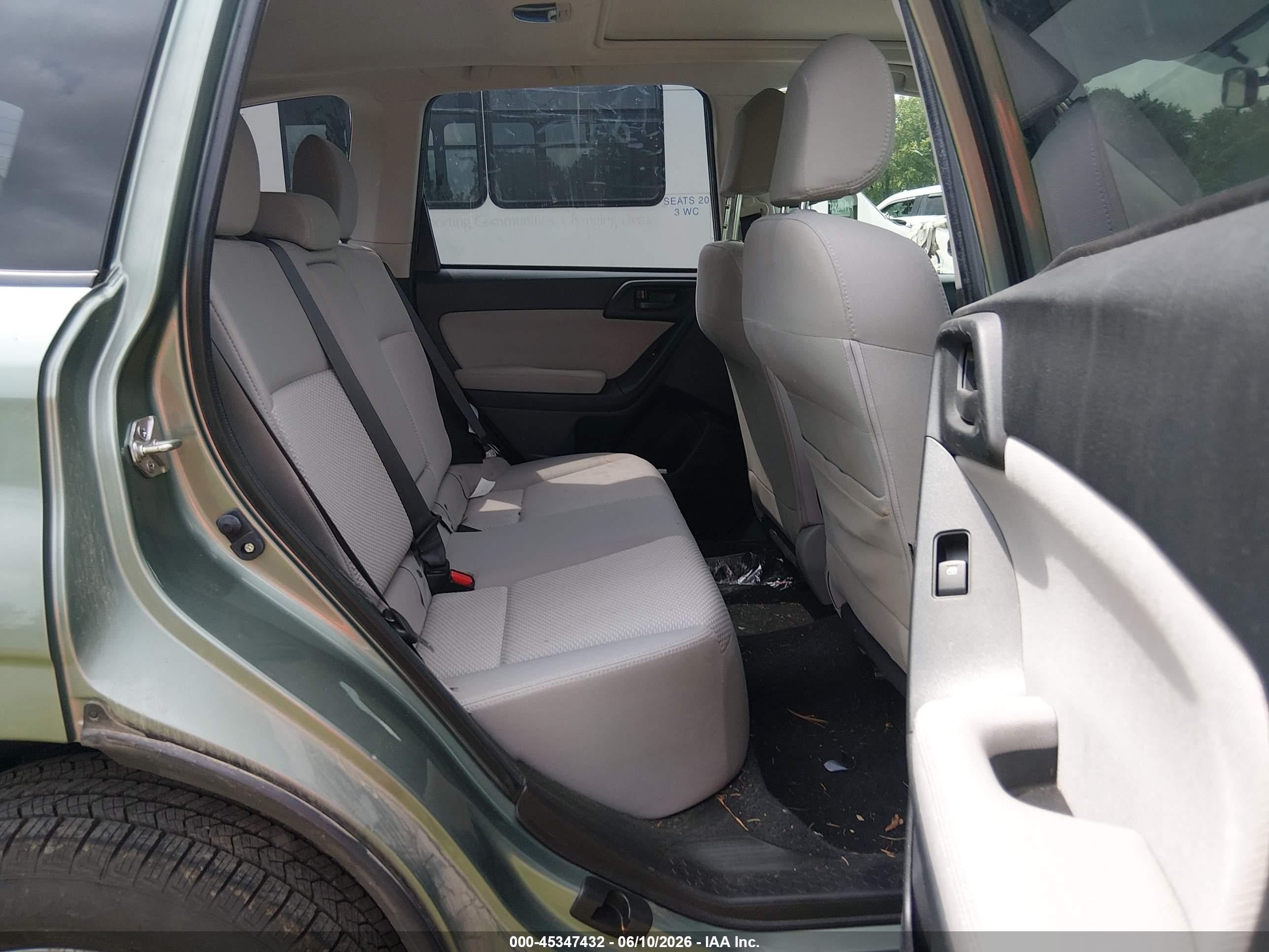 2014 Subaru Forester 2.5i Premium Green vin: JF2SJAEC5EH447092