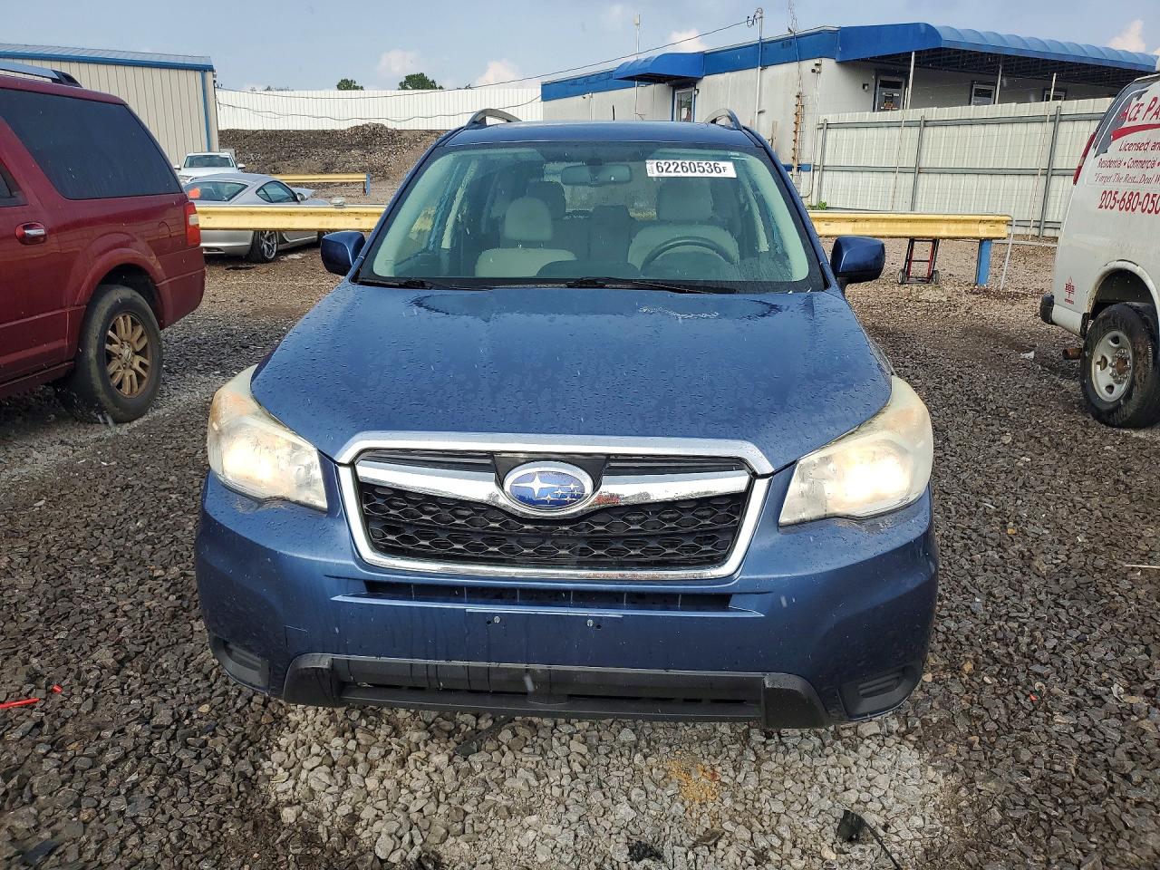 2014 Subaru Forester 2.5i Premium Blue vin: JF2SJAEC5EH450378