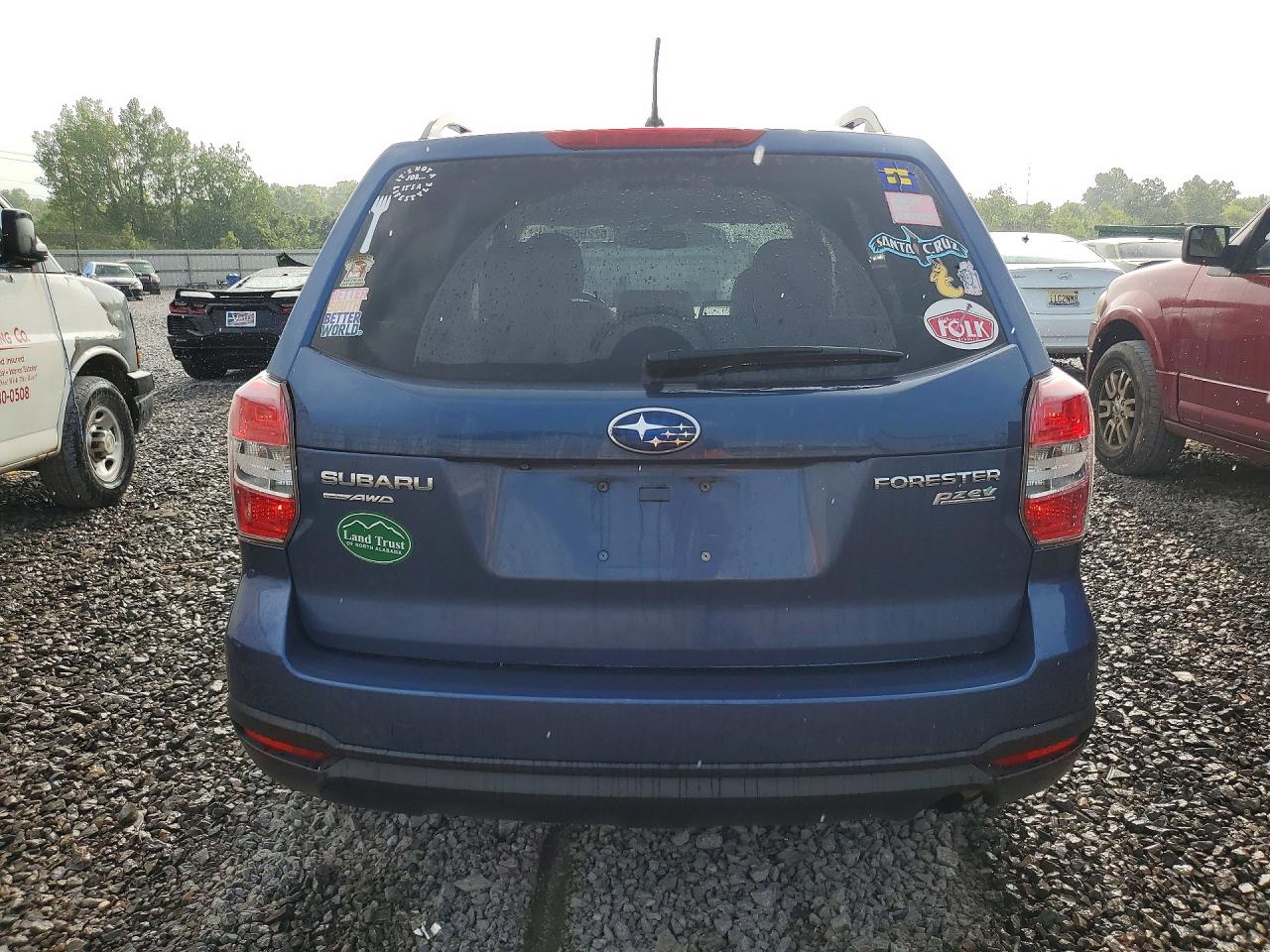 2014 Subaru Forester 2.5i Premium Blue vin: JF2SJAEC5EH450378
