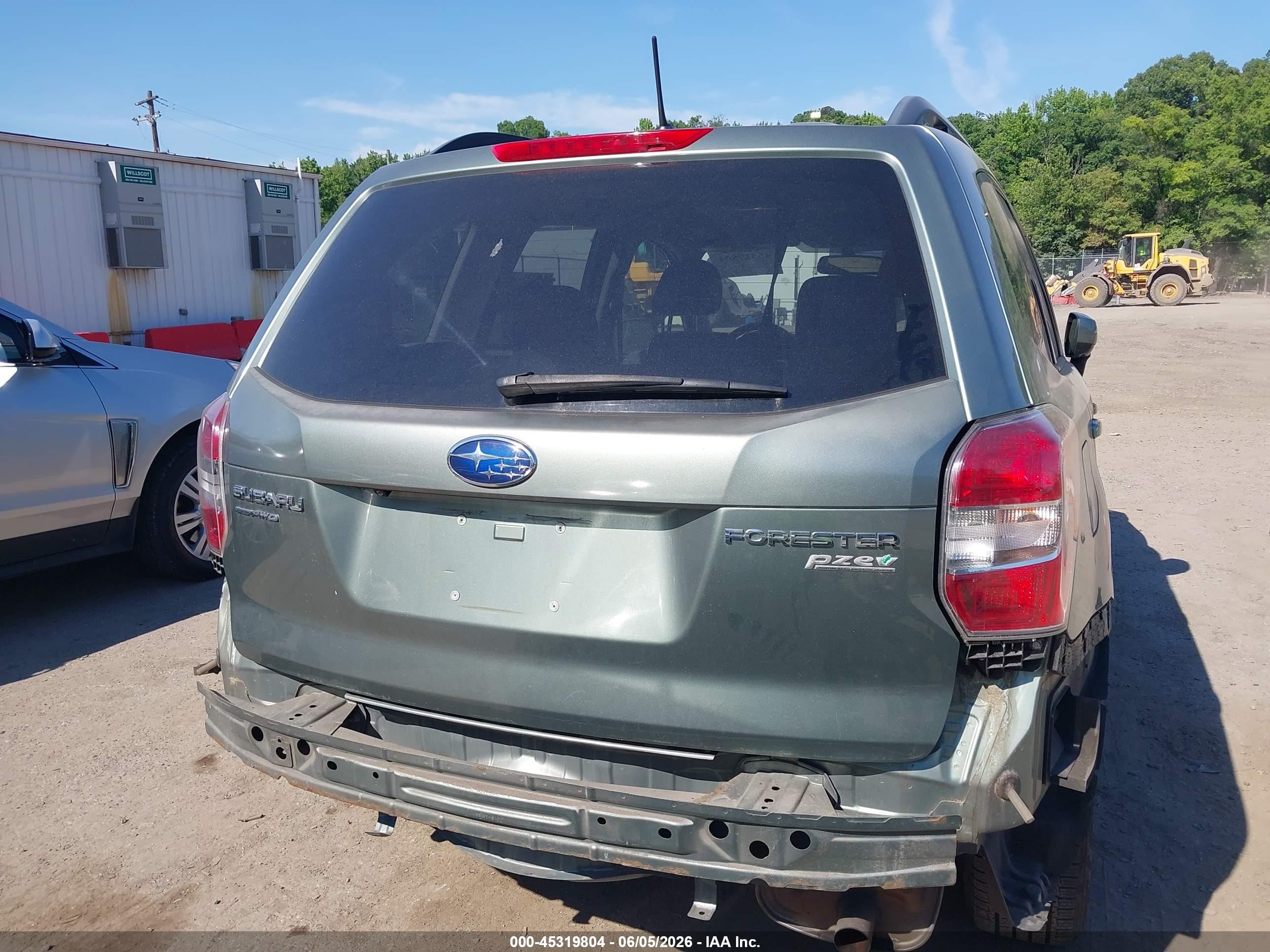 2014 Subaru Forester 2.5i Premium Green vin: JF2SJAEC5EH455984